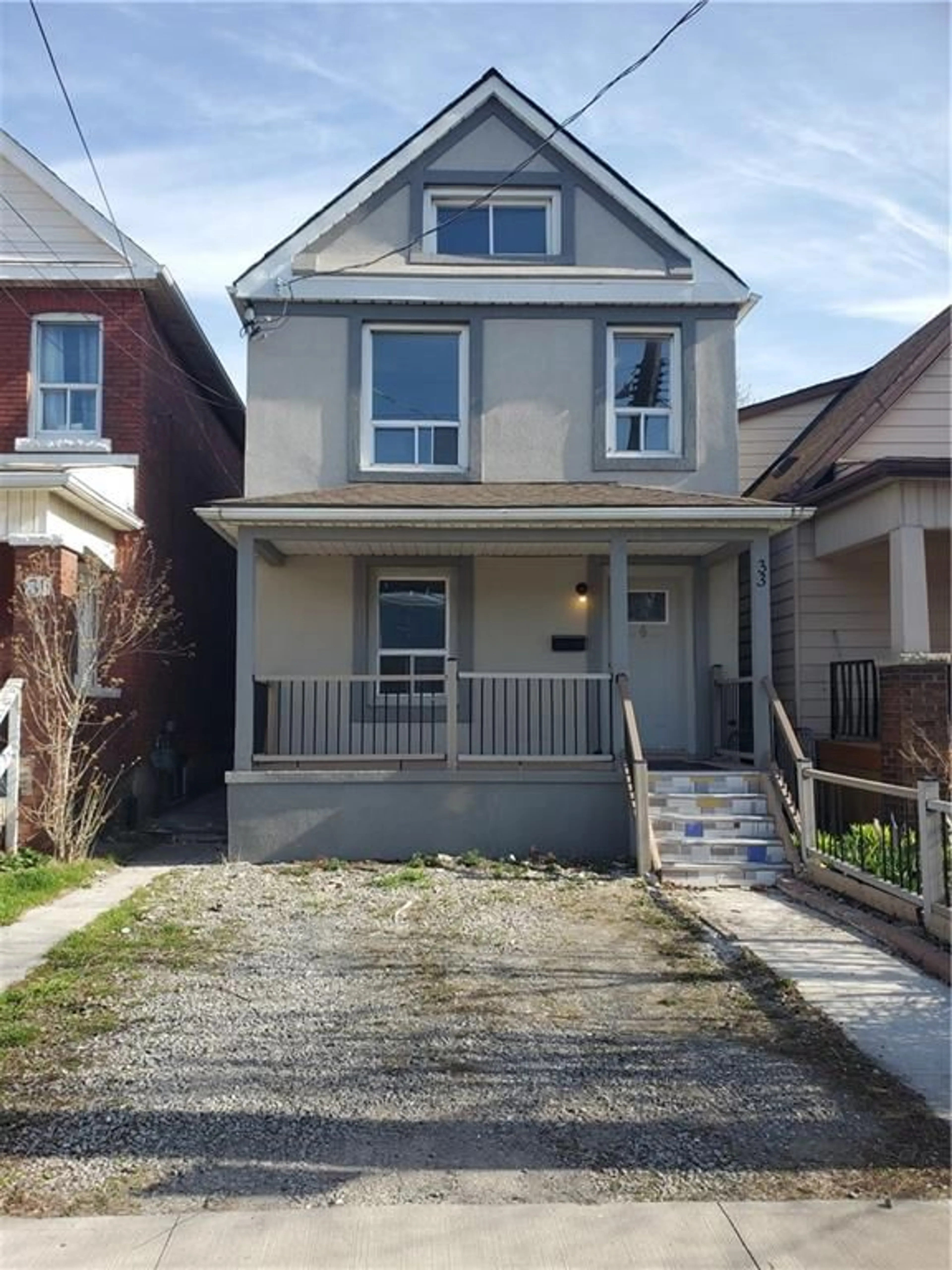 Frontside or backside of a home for 33 GERTRUDE St, Hamilton Ontario L8L 4B7