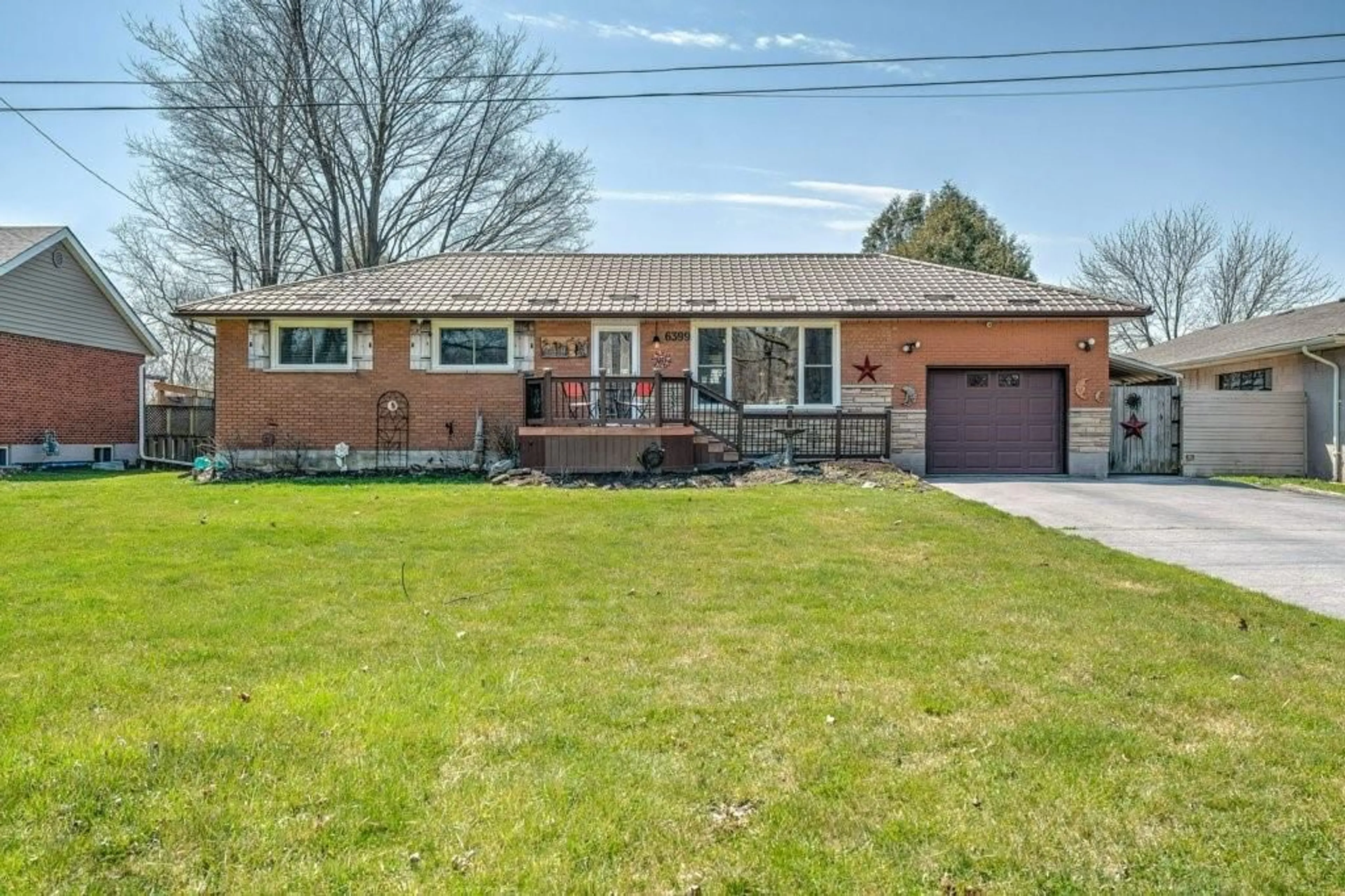 Home with brick exterior material for 6399 DICKENSON Rd, Hamilton Ontario L0R 1P0
