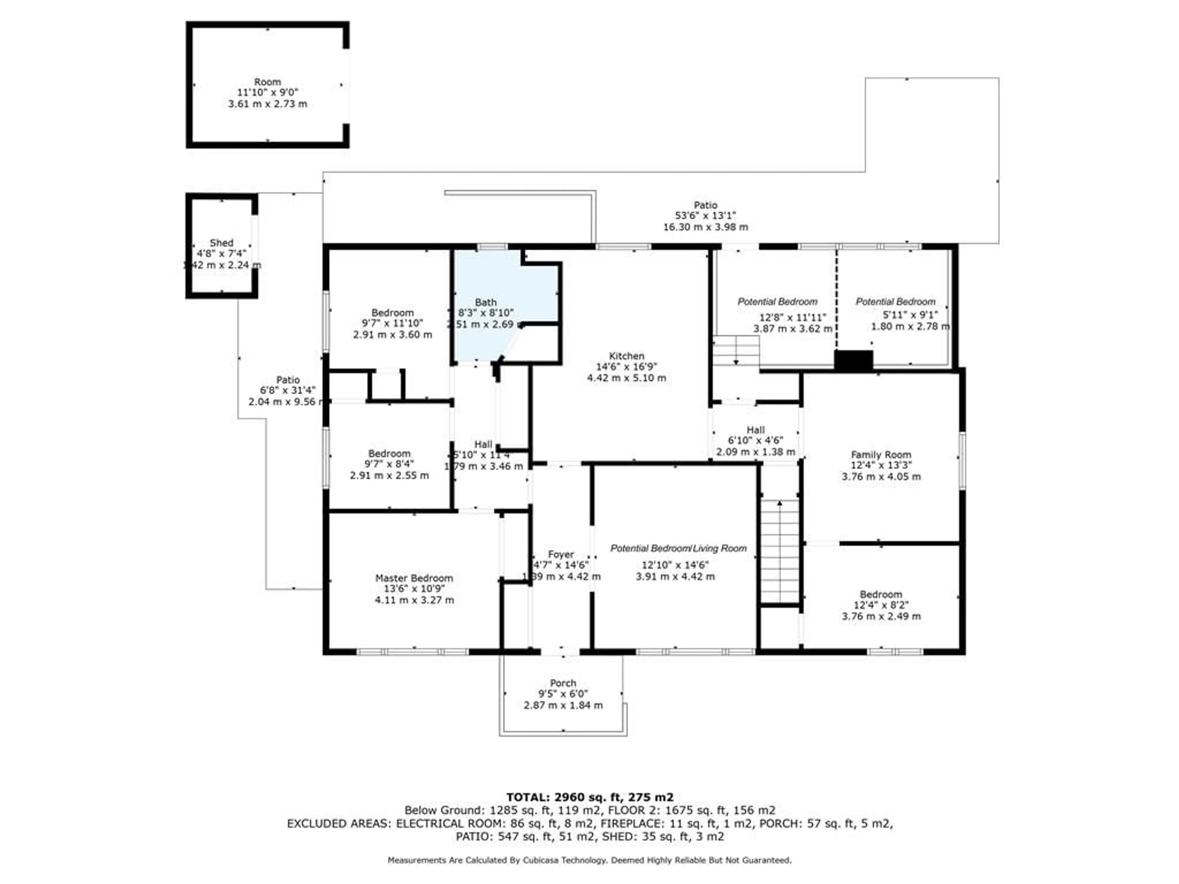 Floor plan for 1008 UPPER WELLINGTON St, Hamilton Ontario L9A 3S3