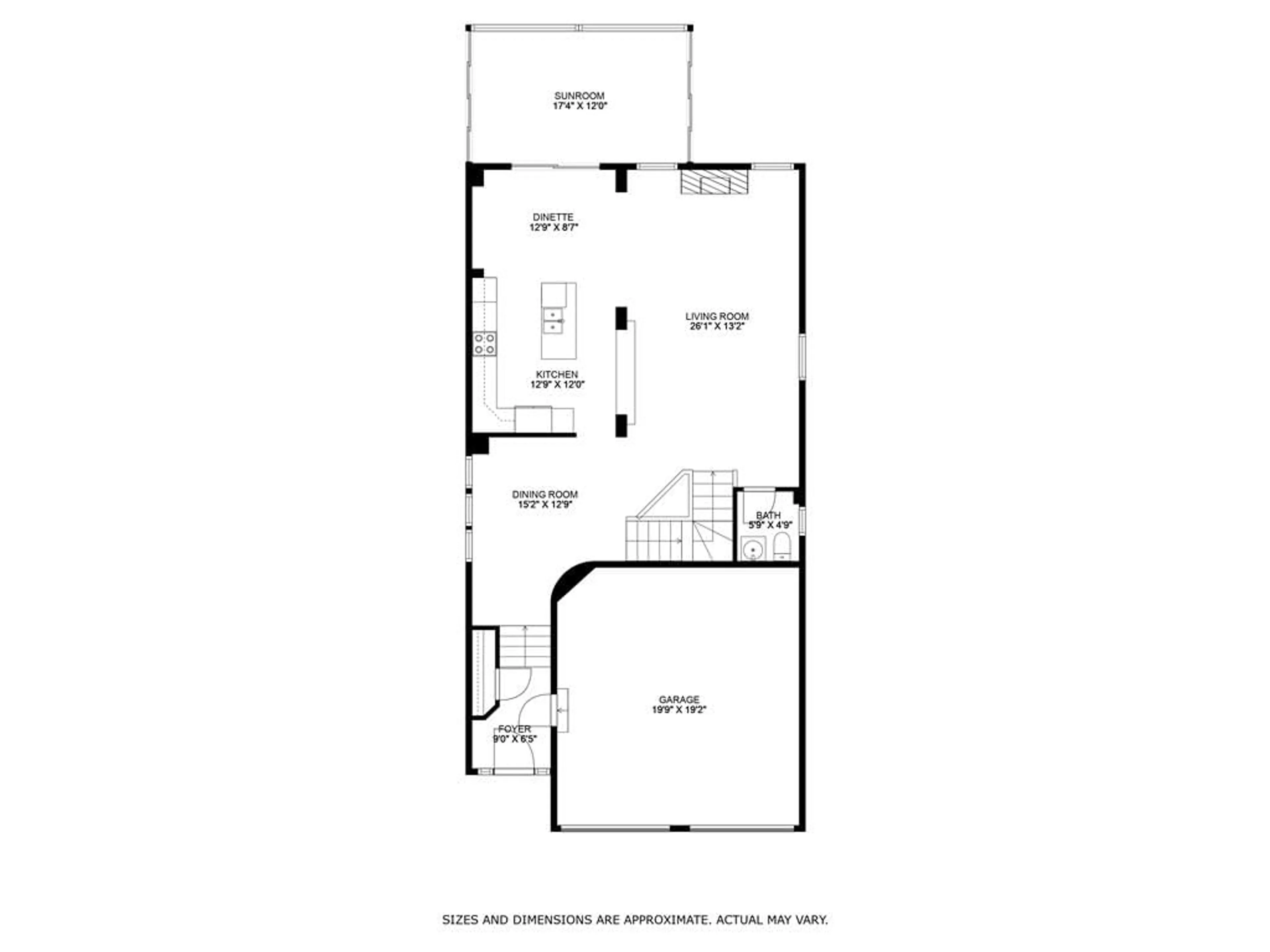 Floor plan for 64 McGrath Crt #7, Dundas Ontario L9H 0A5