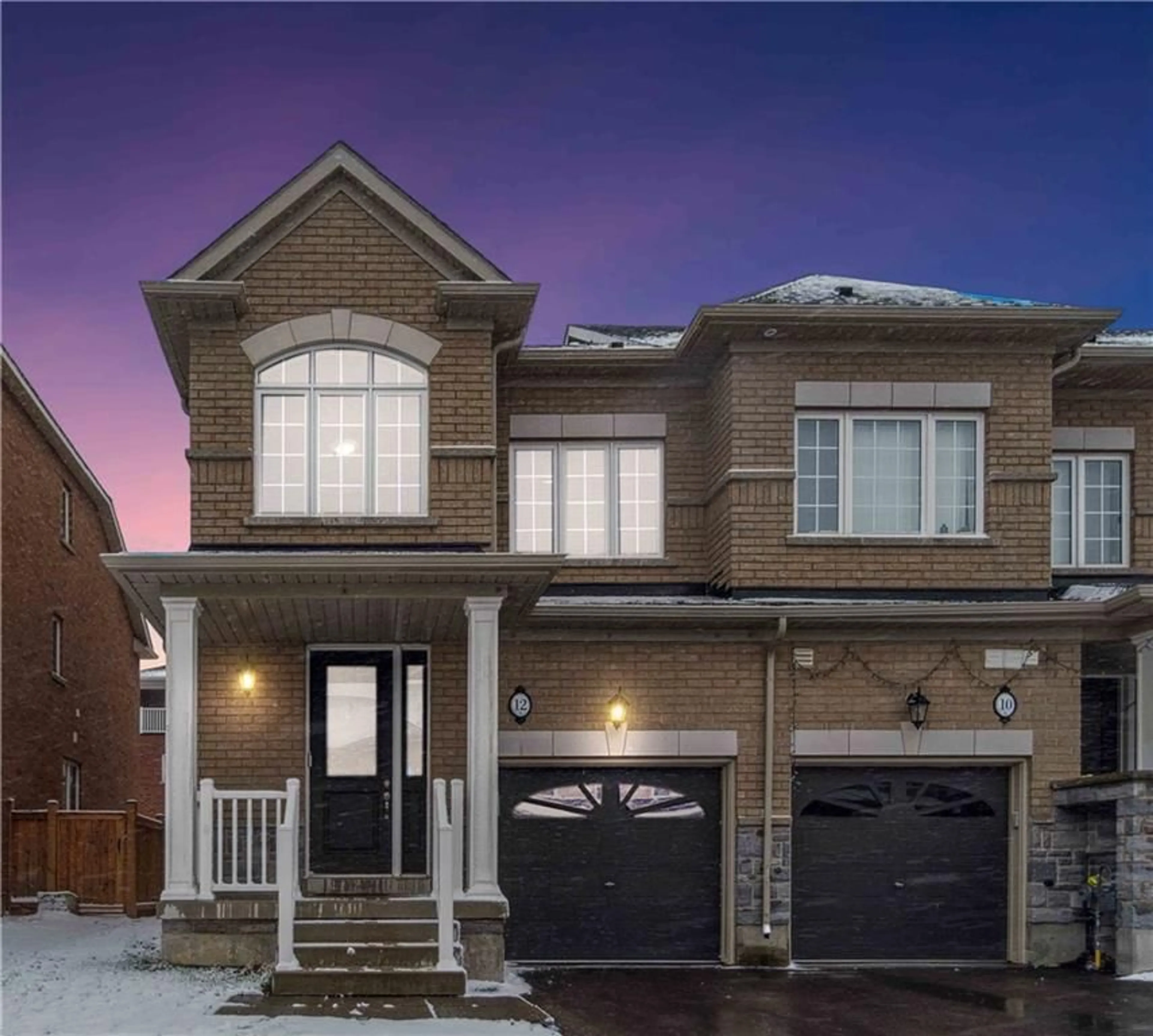 Home with brick exterior material for 12 Bayonne Dr, Stoney Creek Ontario L8J 0L2