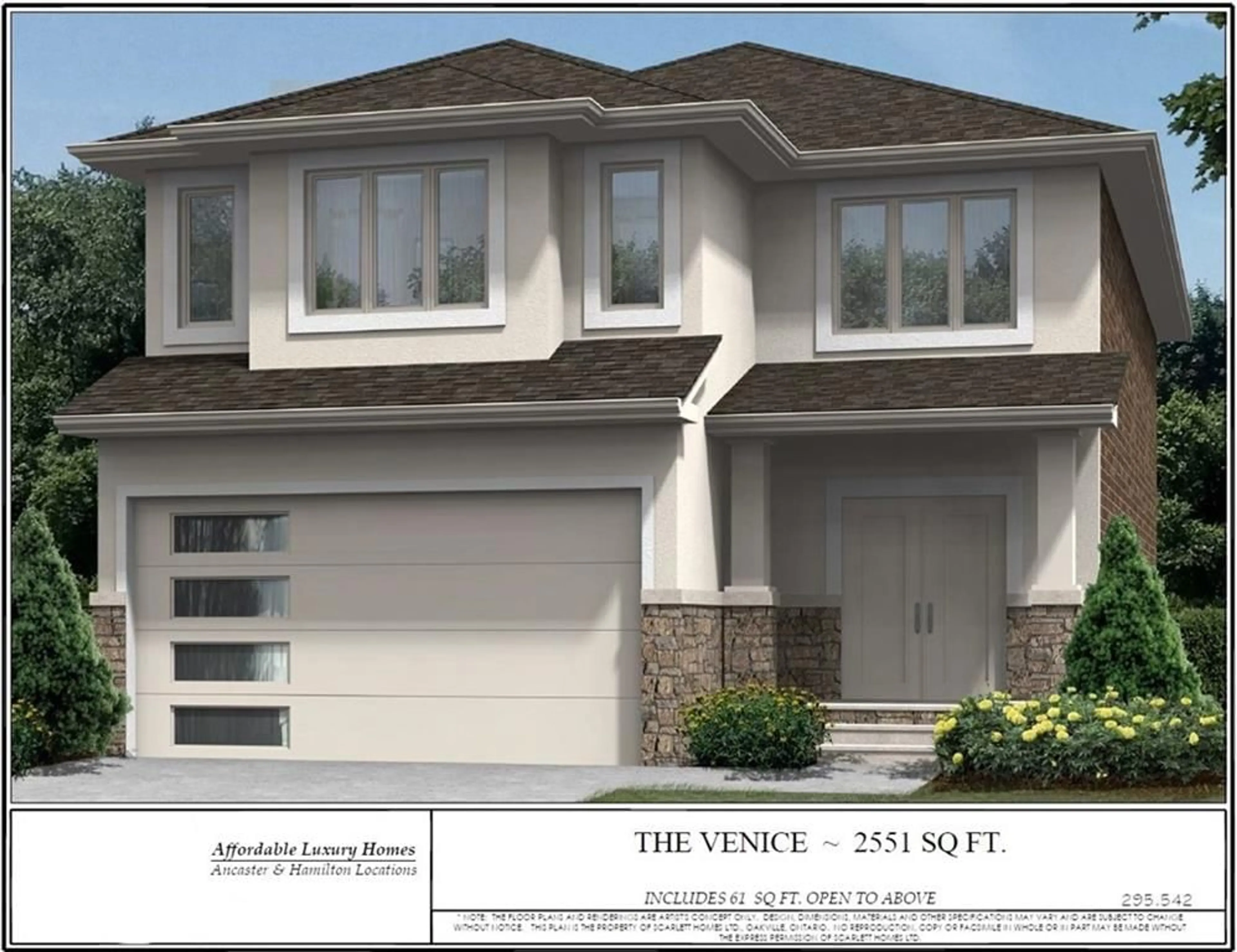 Home with vinyl exterior material for LOT 24 SHADY OAKS Trail, Hamilton Ontario L9B 2T3