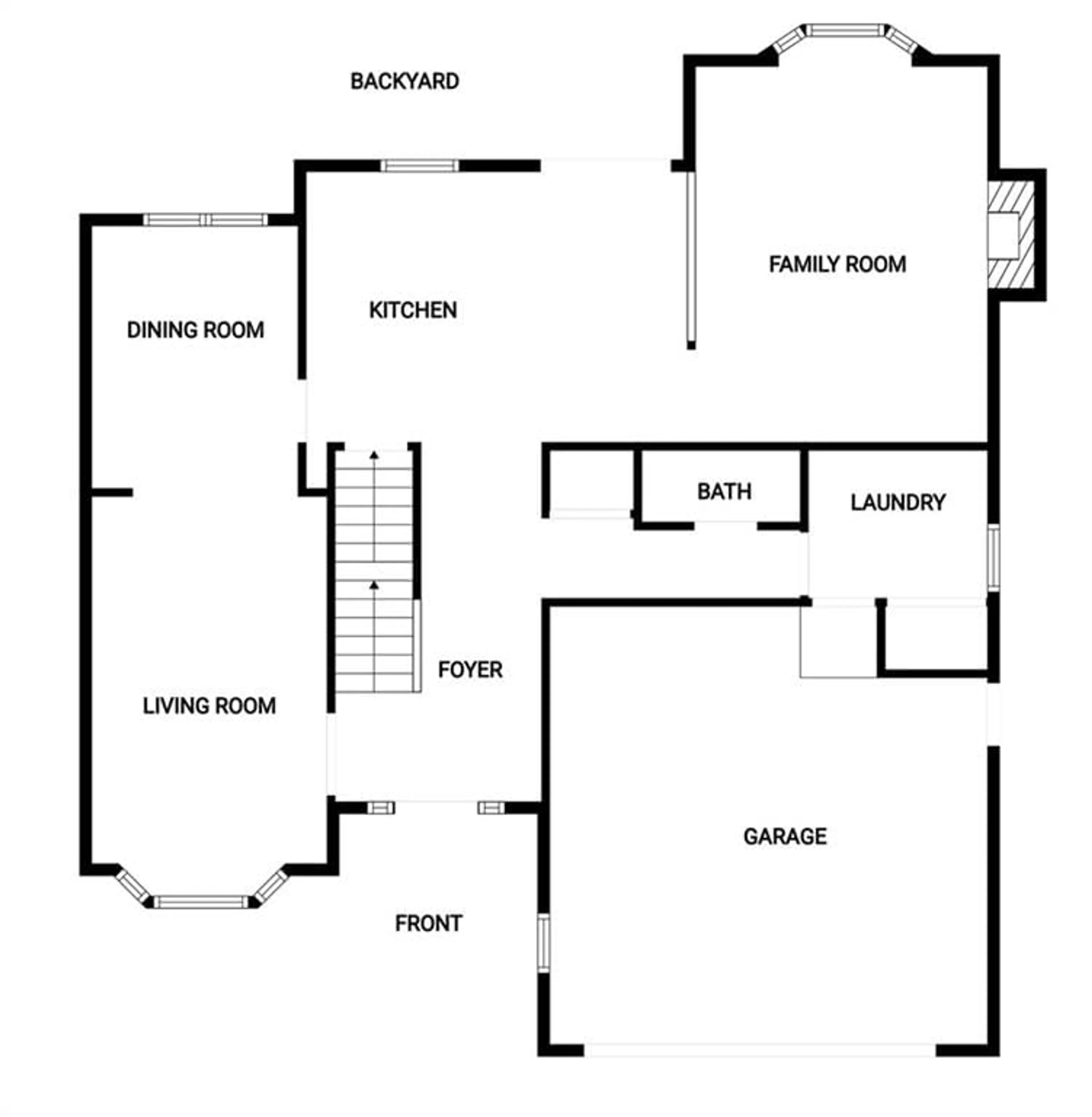 Floor plan for 22 Glen Park Crt, Hamilton Ontario L8K 6N6