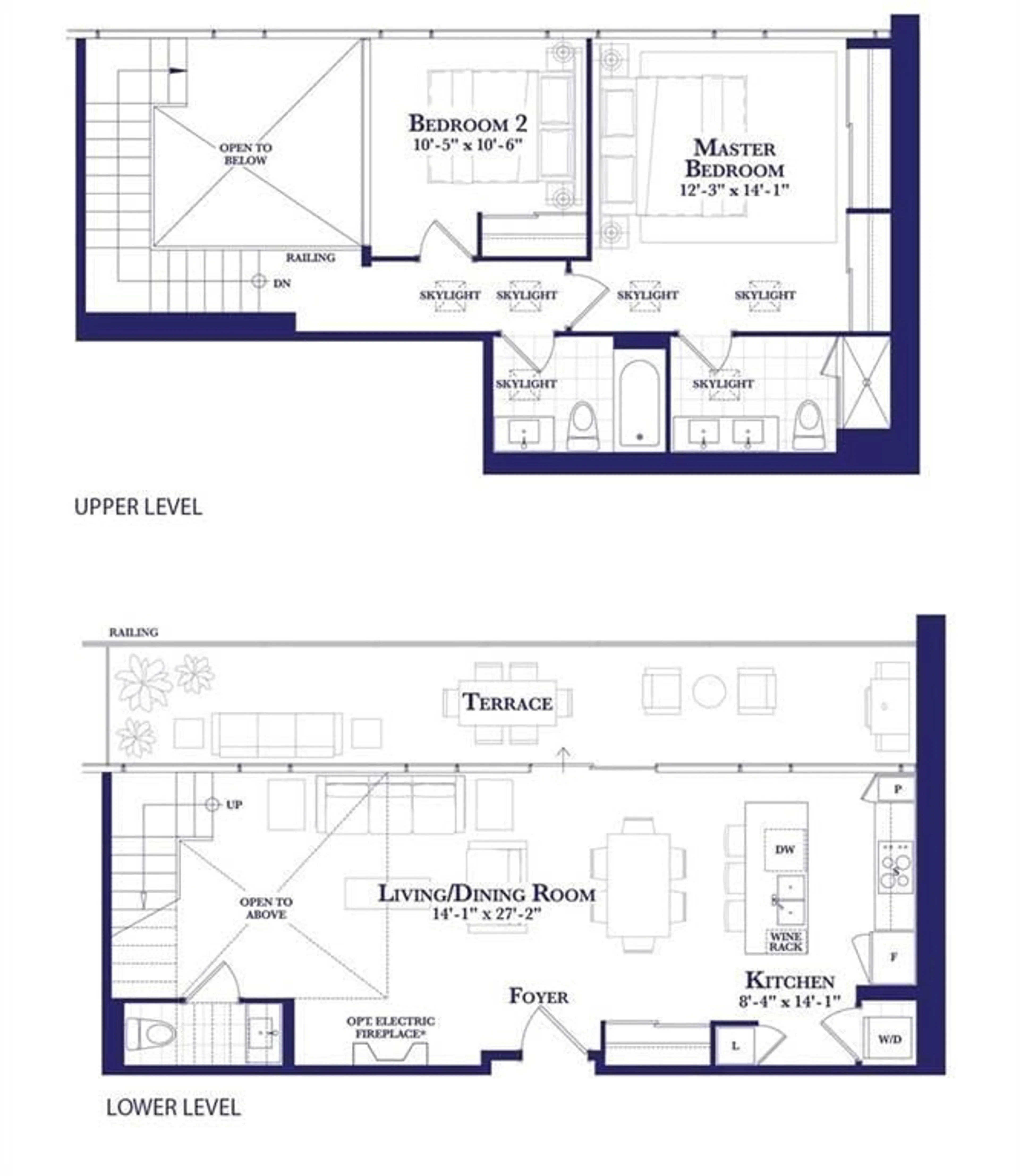 Floor plan for 61-63 LAKEPORT Rd #612, St. Catharines Ontario L2N 4P6