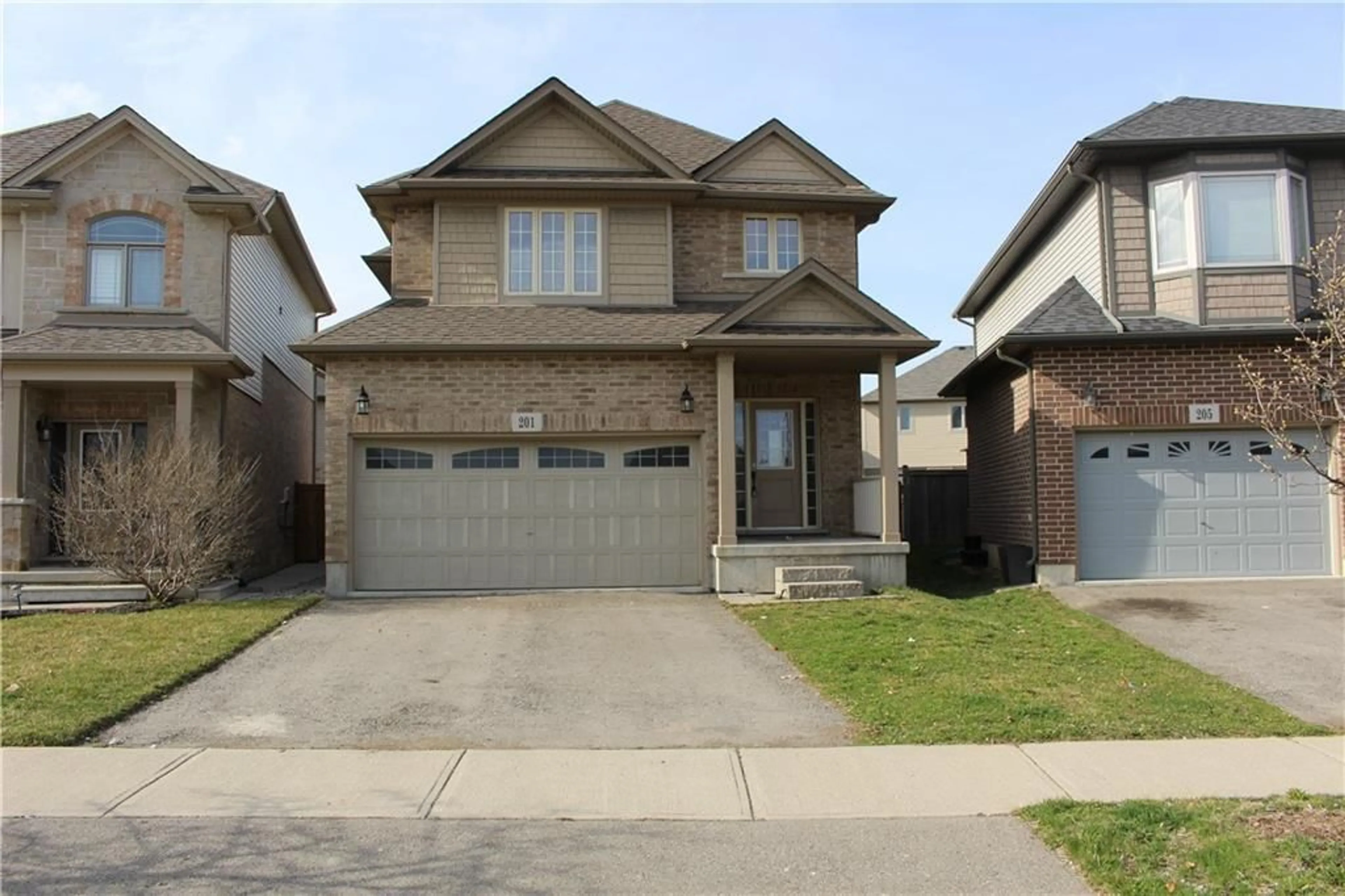 Frontside or backside of a home for 201 Echovalley Dr, Hamilton Ontario L8J 0H1