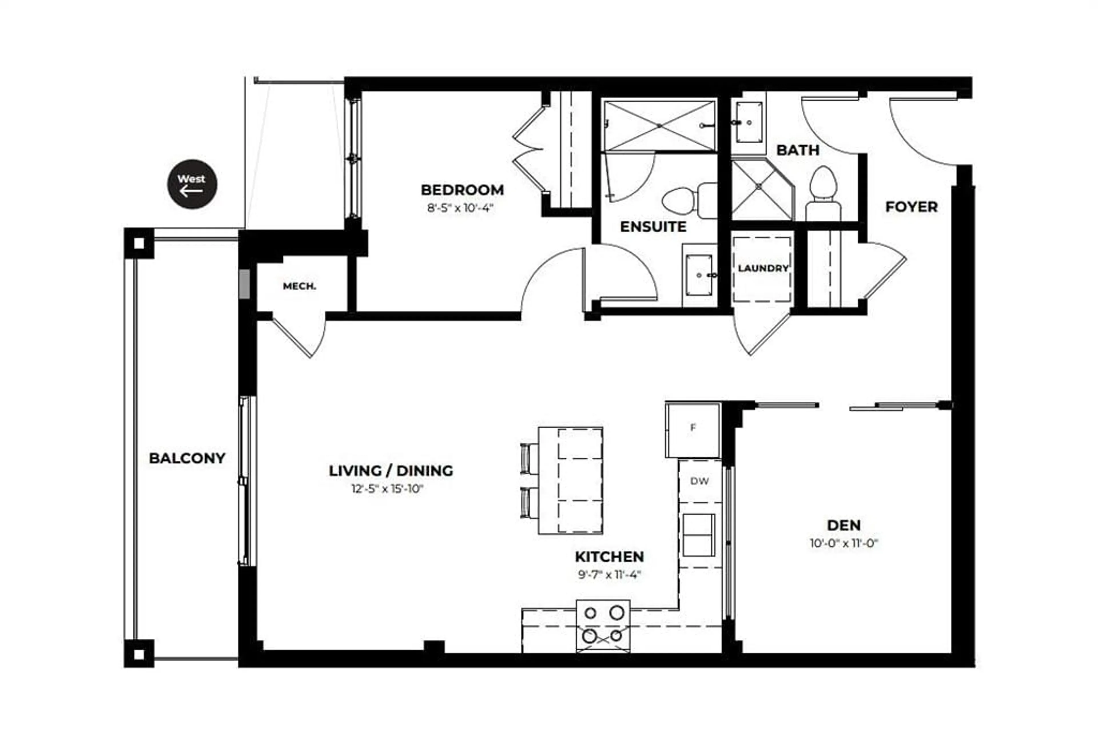 Floor plan for 4186 PORTAGE Rd #210, Niagara Falls Ontario L2E 6A4