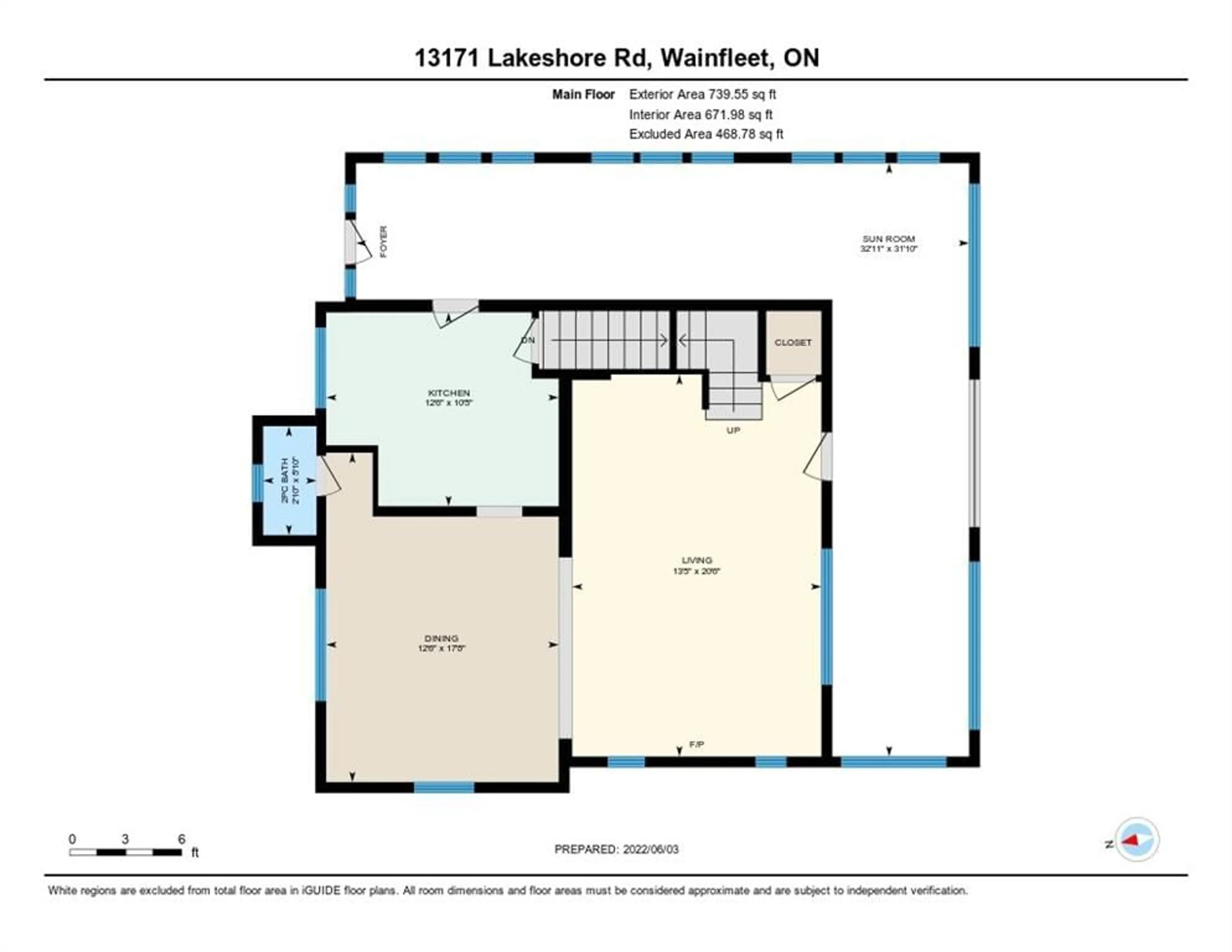Floor plan for 13171 LAKESHORE Rd, Wainfleet Ontario L0S 1V0