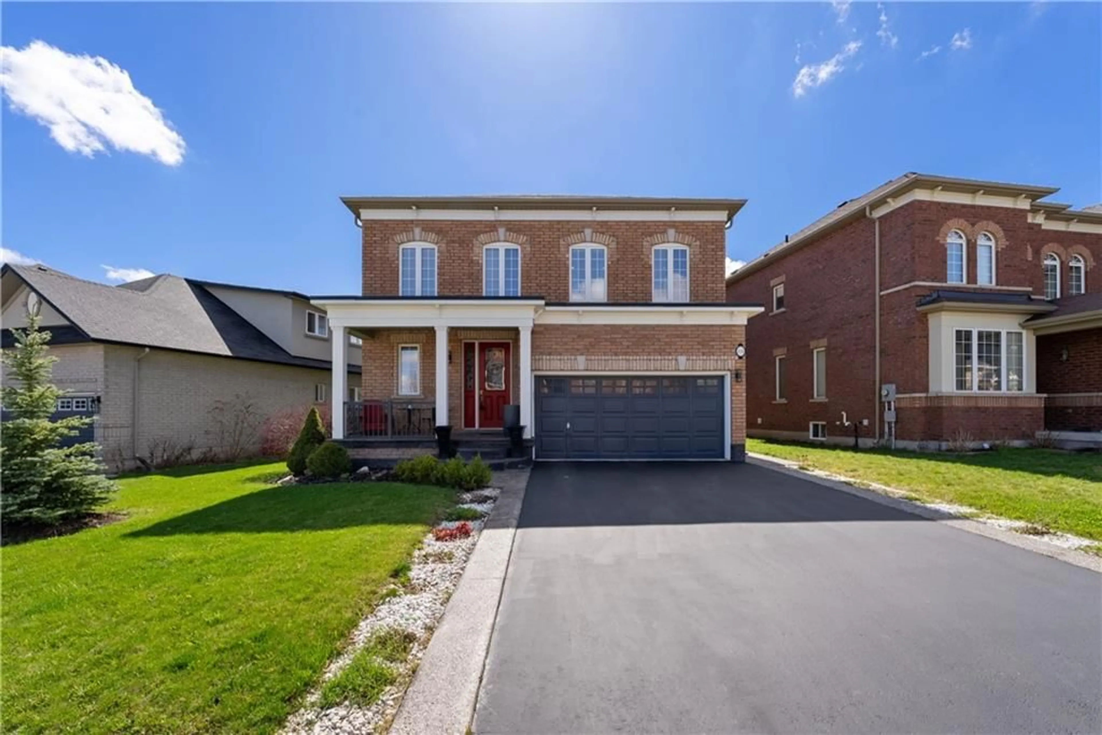 Home with brick exterior material for 132 SPRINGVIEW Dr, Waterdown Ontario L8B 0V9