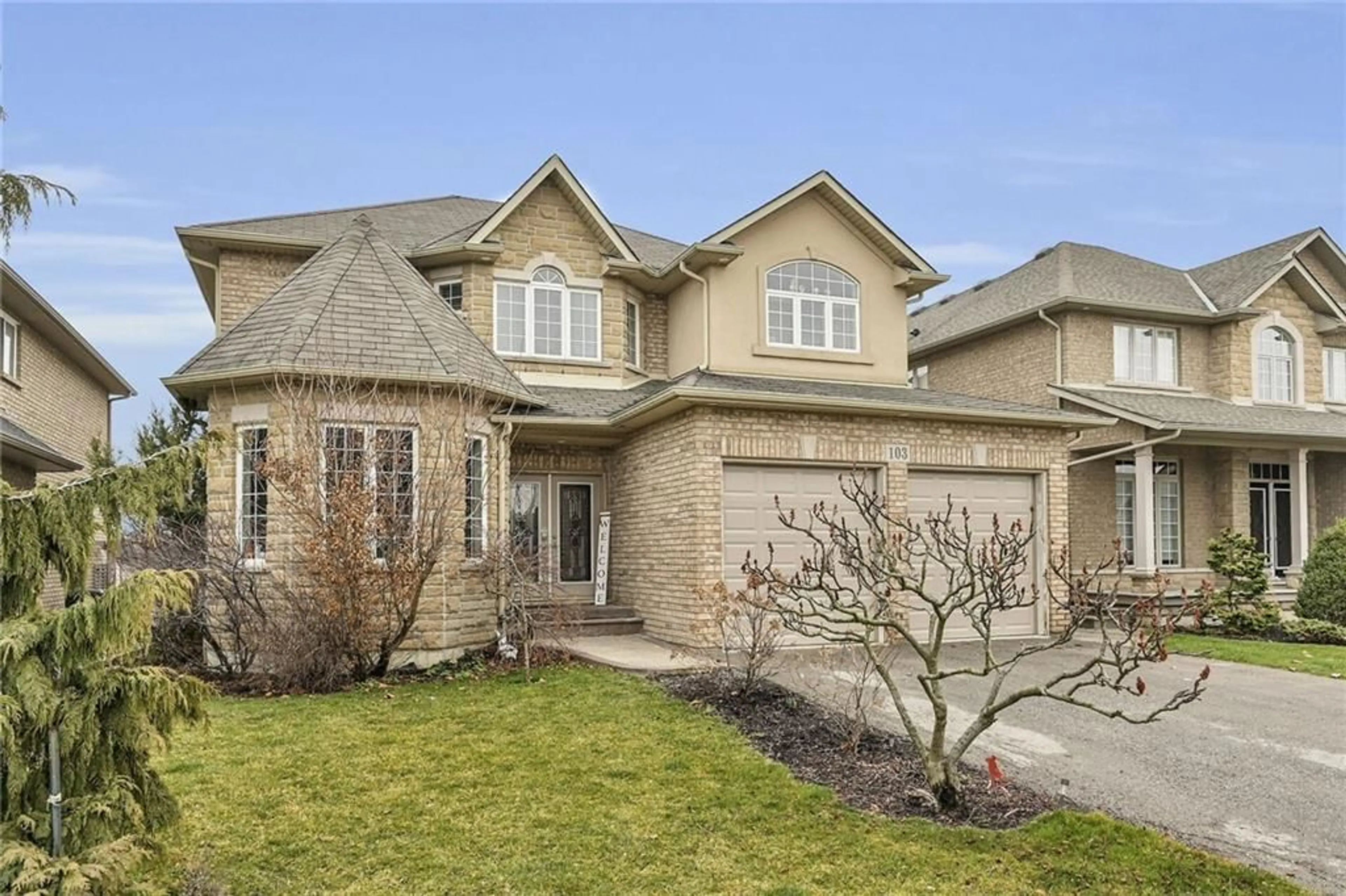 Frontside or backside of a home for 103 Bocelli Cres, Hamilton Ontario L0R 1P0