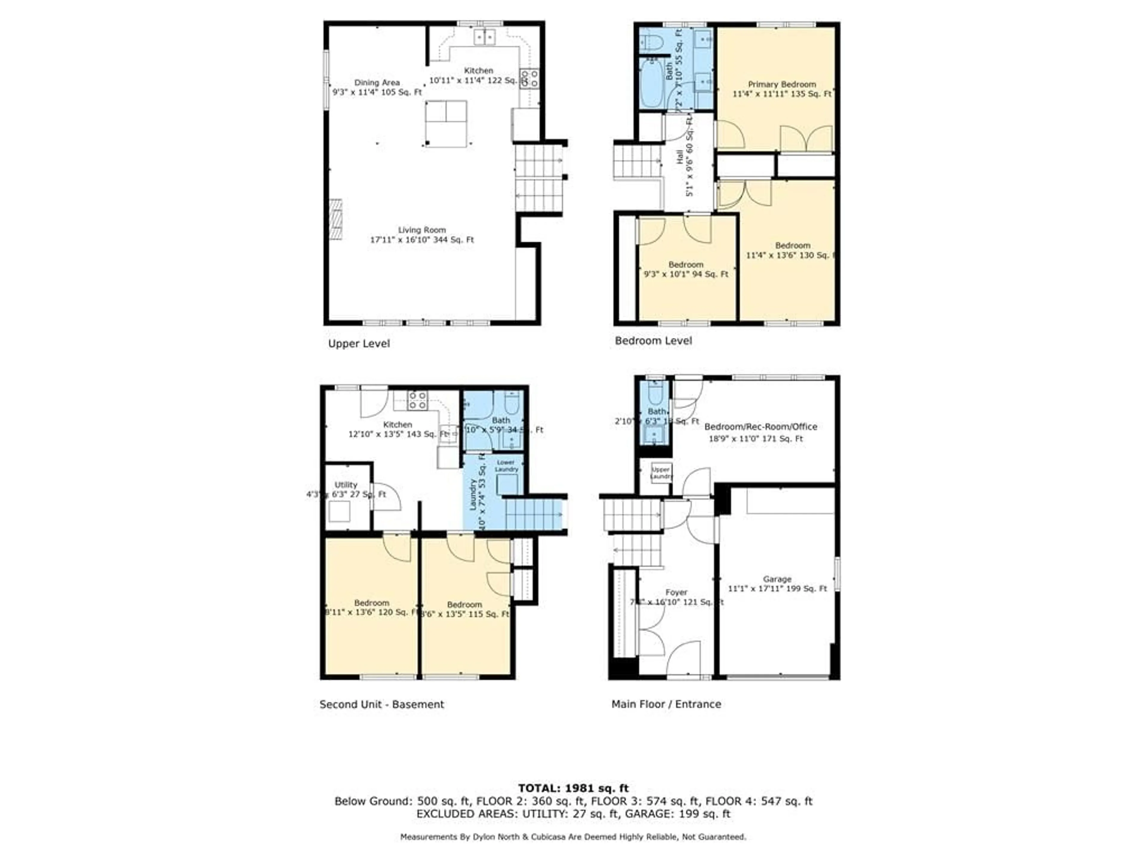 Floor plan for 857 Willowdale Ave, North York Ontario M2M 3B9