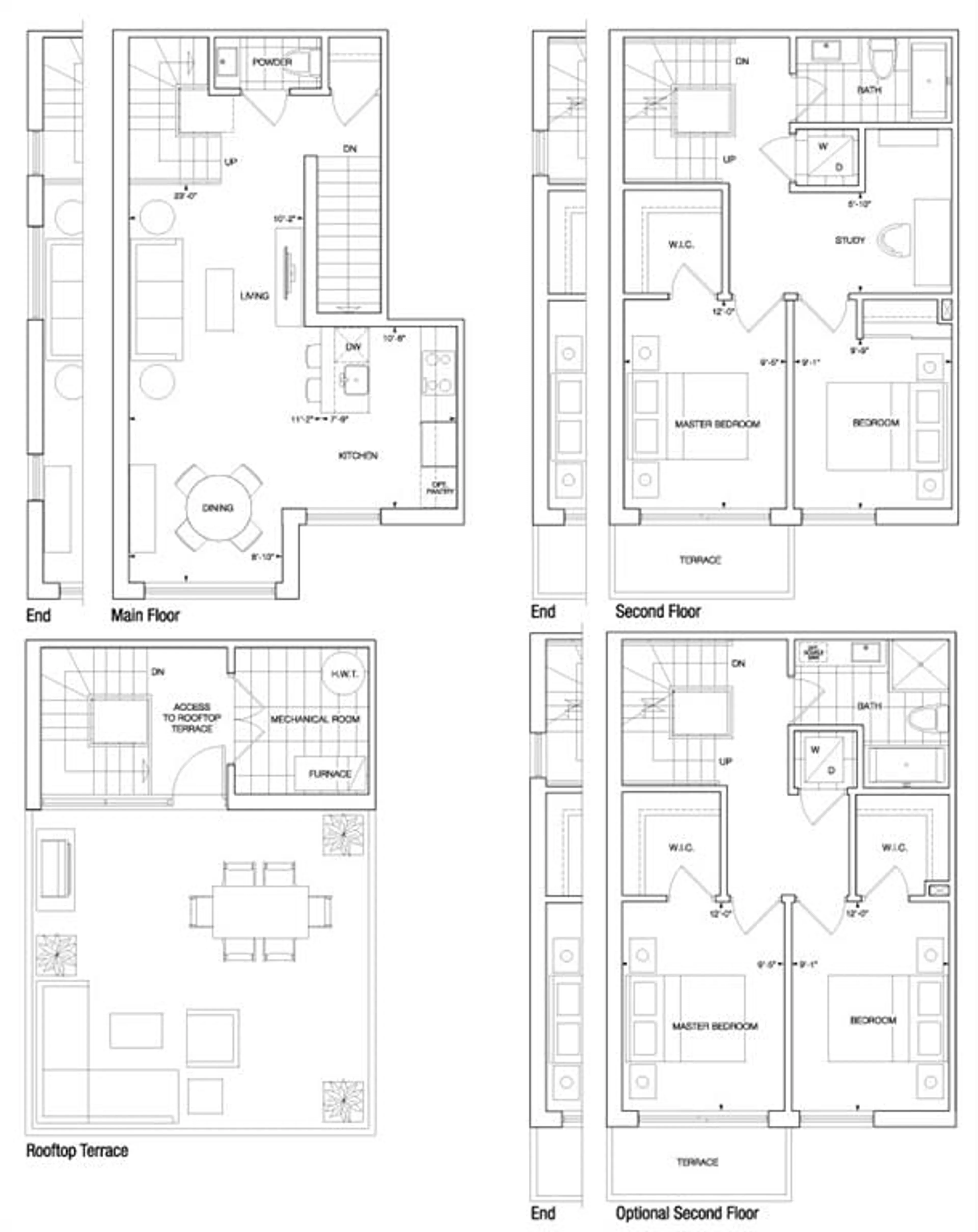Floor plan for 1133 Cooke Blvd #815, Burlington Ontario L7T 0C3