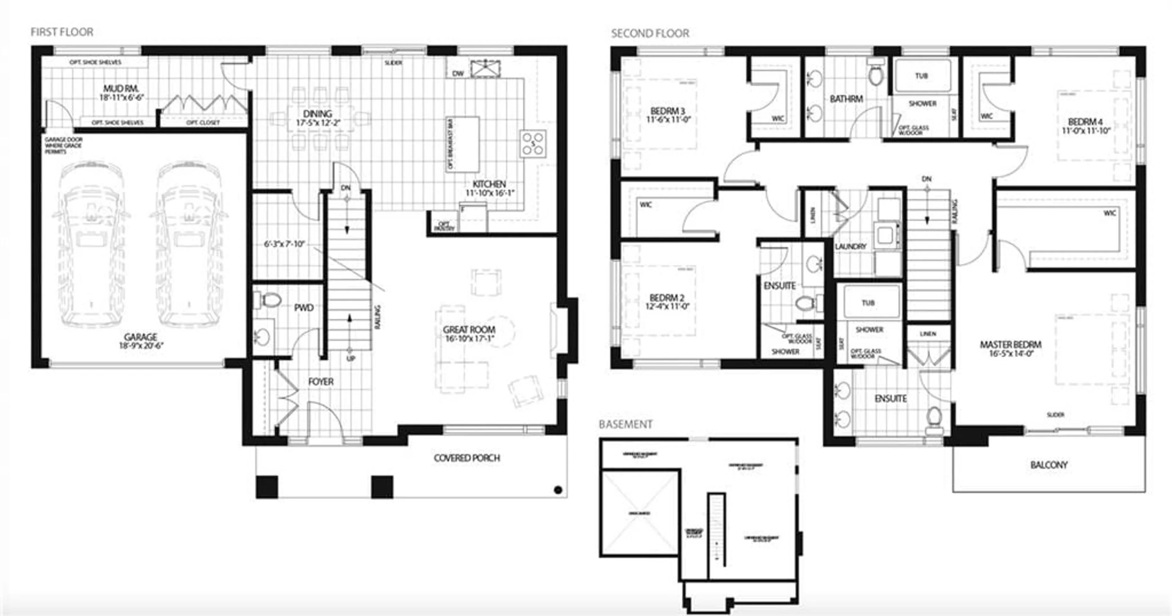 Floor plan for 121 FIDDLERS GREEN Rd #2, Ancaster Ontario L9G 1W4