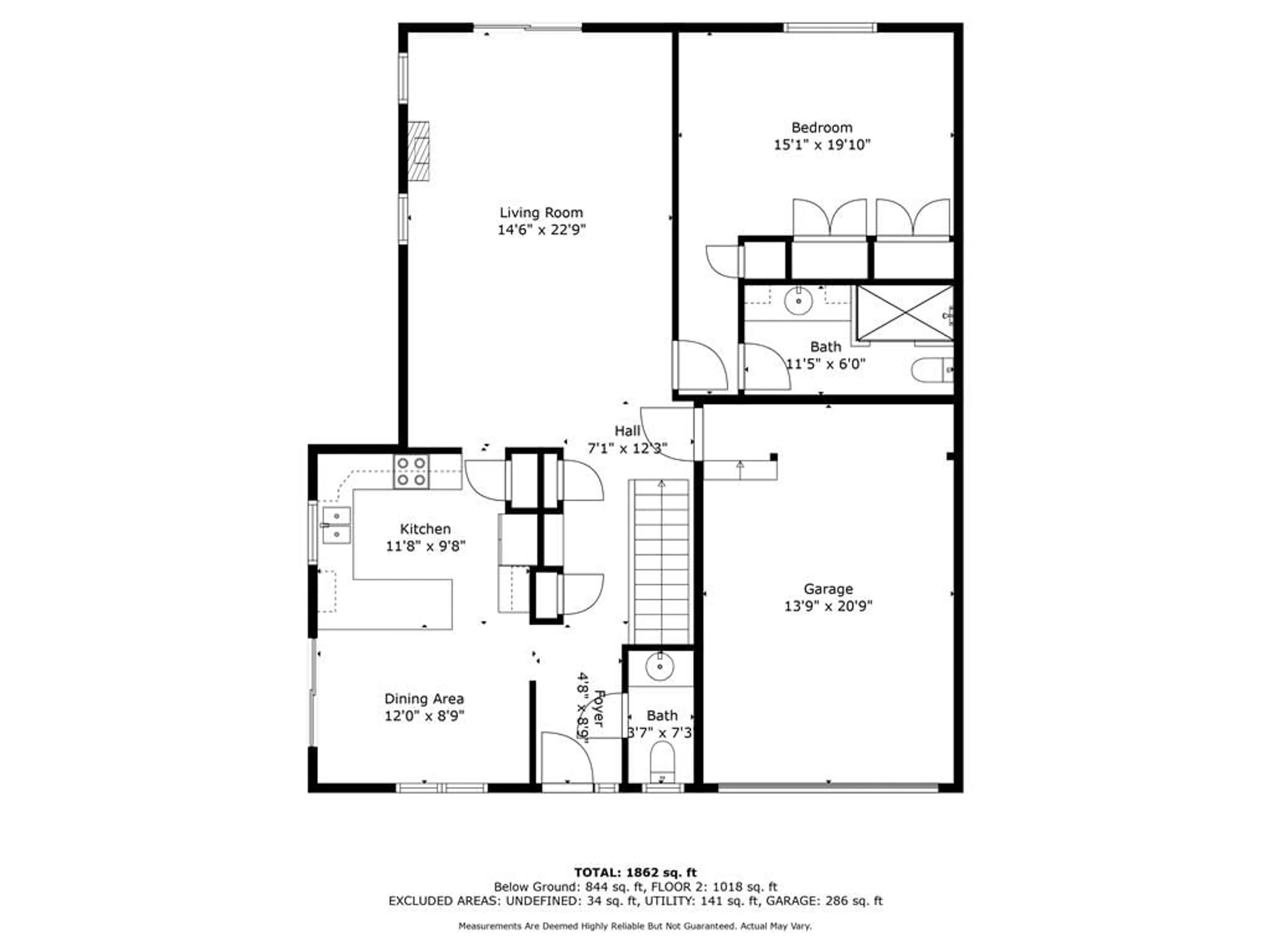 Floor plan for 32 STICKLAND Lane, Binbrook Ontario L0R 1C0