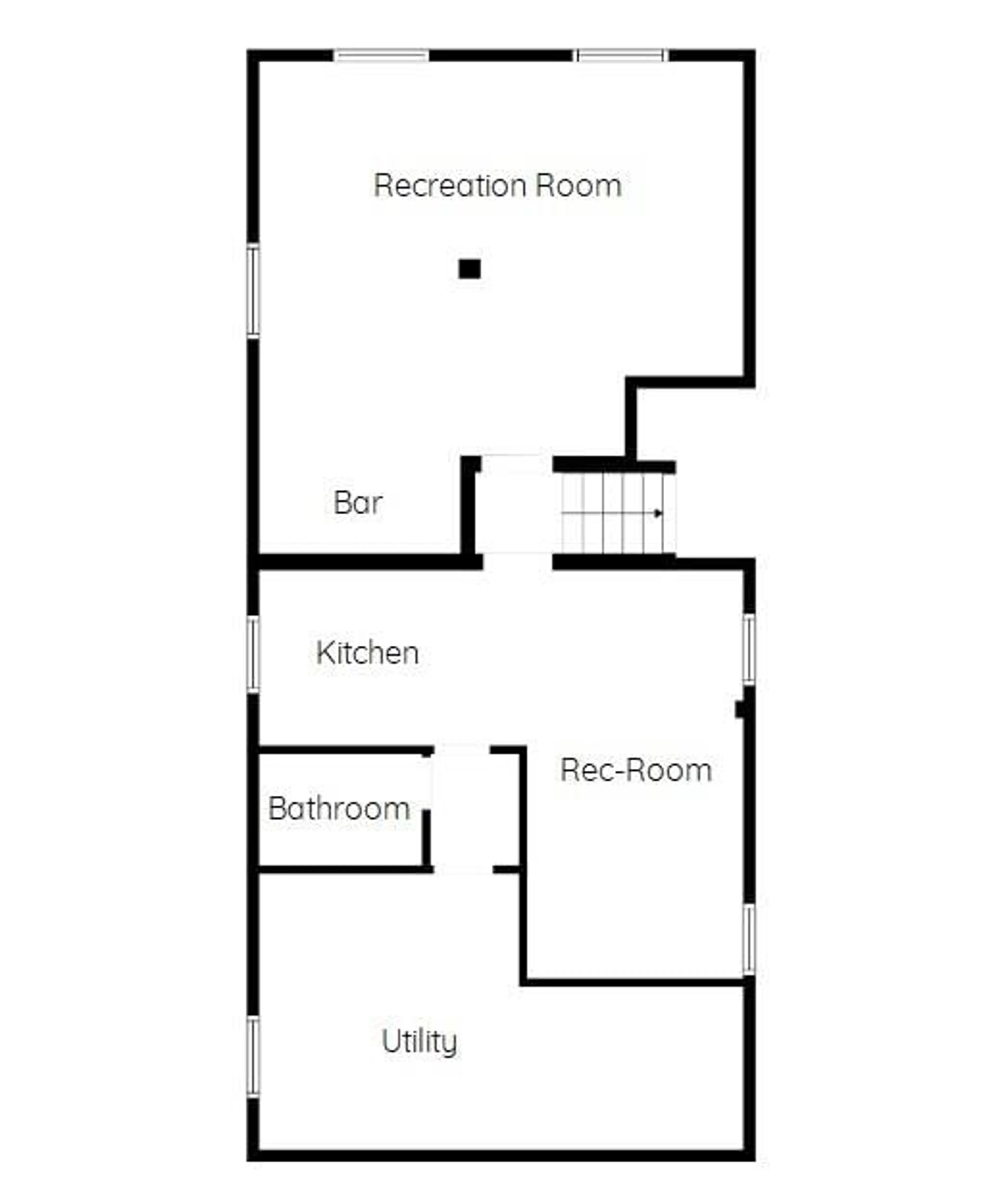 Floor plan for 164 East 25th St, Hamilton Ontario L8V 3A2