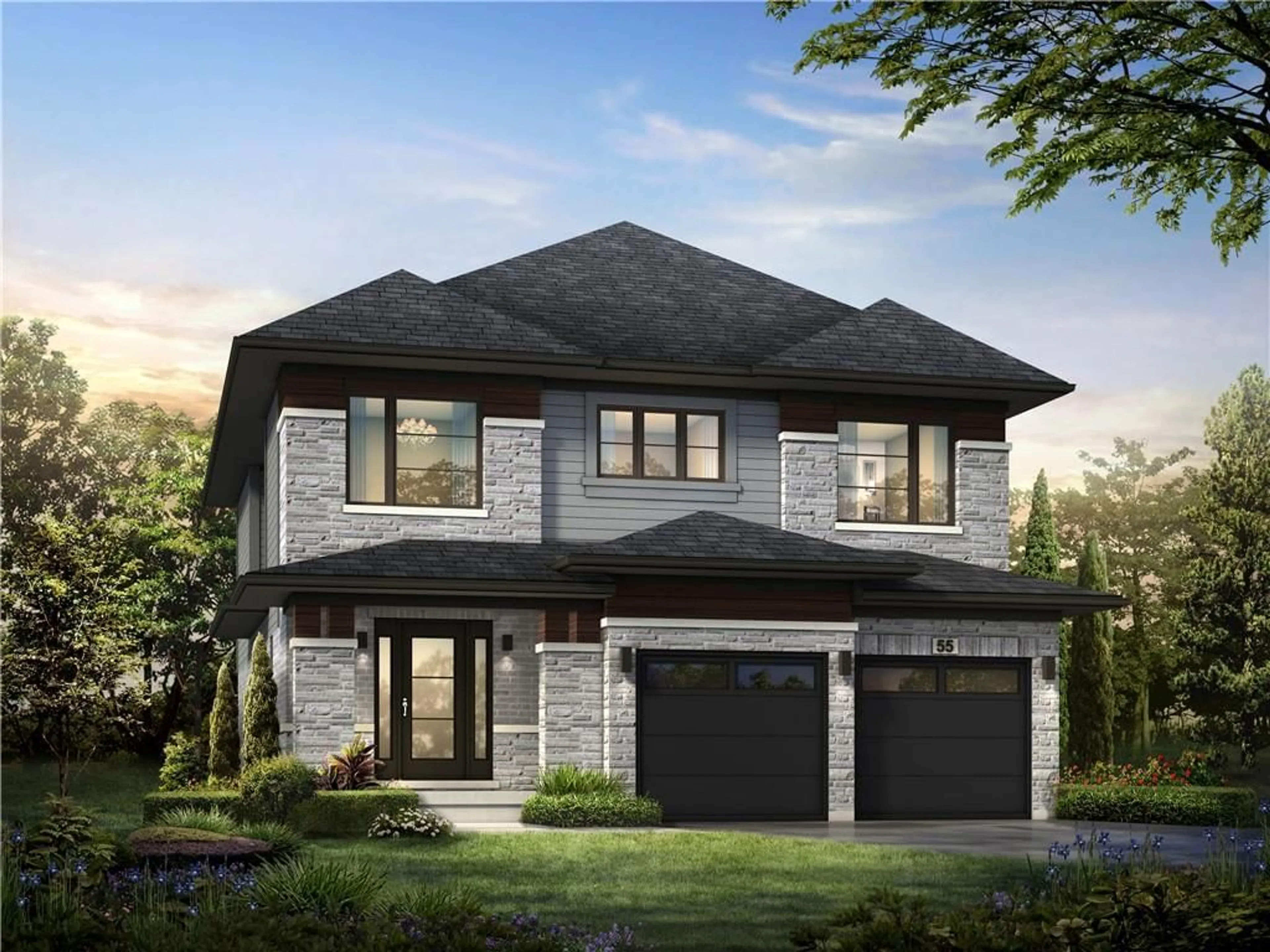 Home with brick exterior material for Lot 244 Blackburn Dr, Brantford Ontario N3T 0T3