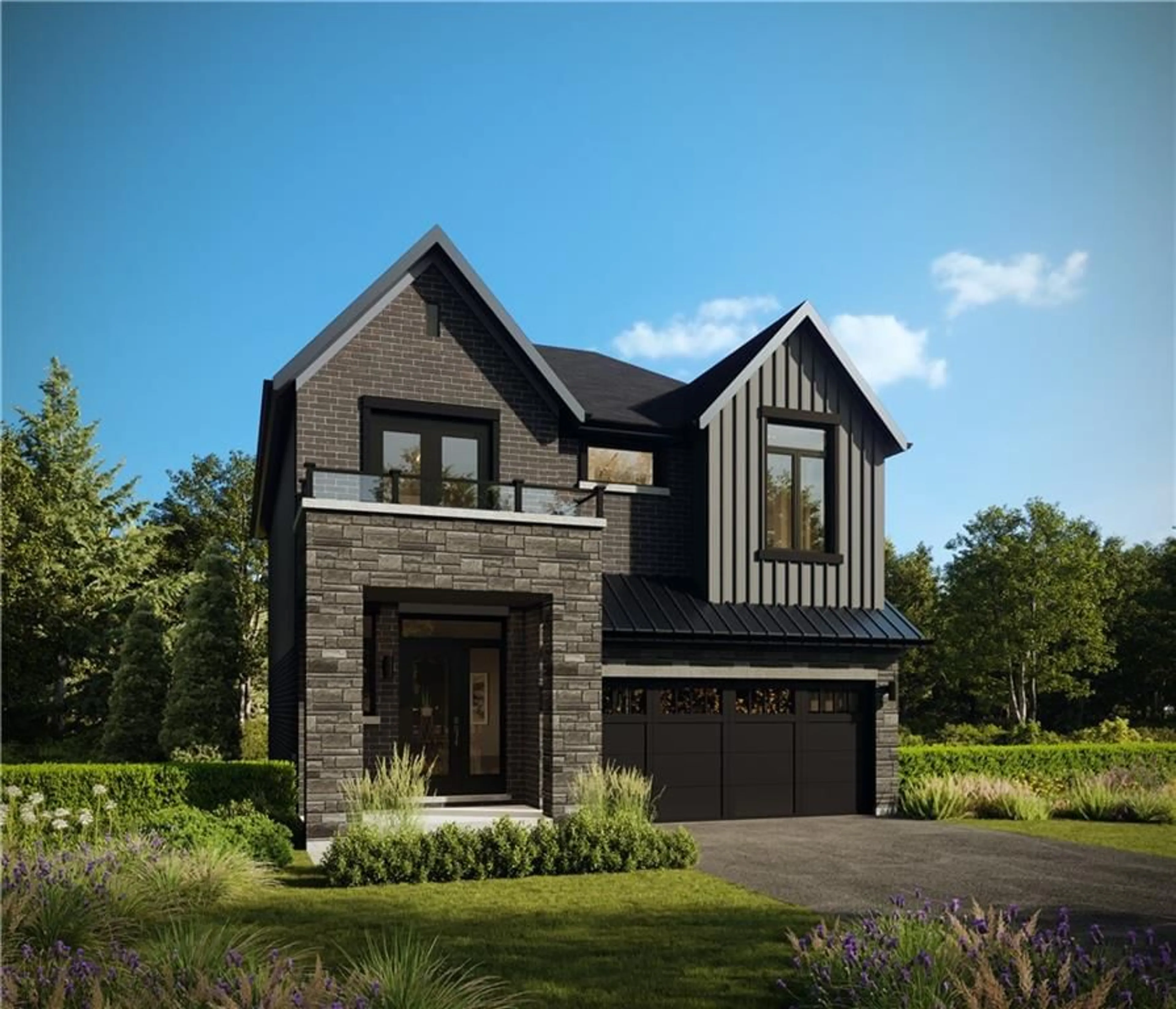 Home with brick exterior material for 318 GILLESPIE Dr #Lot 104, Brantford Ontario N3T 0V7