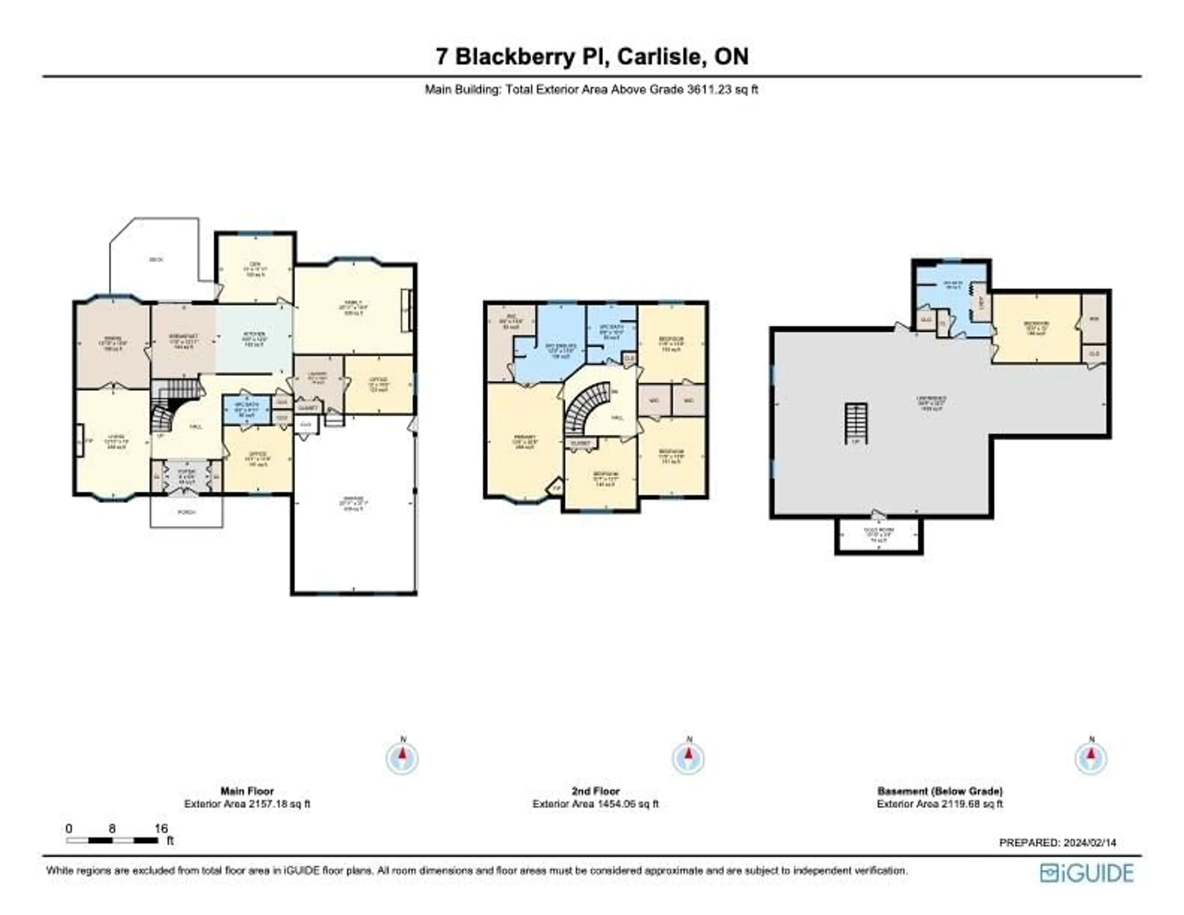 Floor plan for 7 BLACKBERRY Pl, Carlisle Ontario L0R 1H2