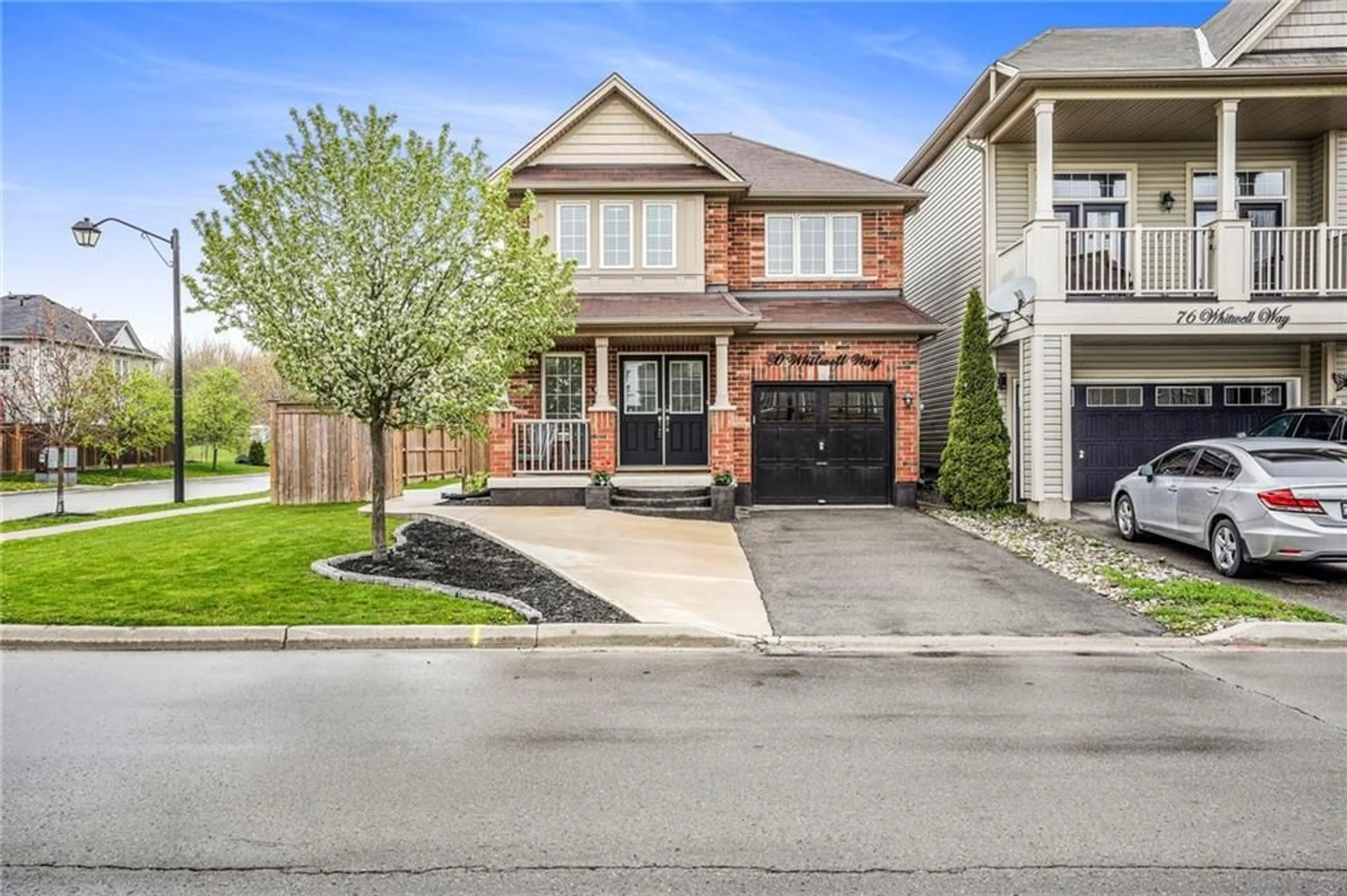 Frontside or backside of a home for 80 Whitwell Way, Hamilton Ontario L0R 1C0