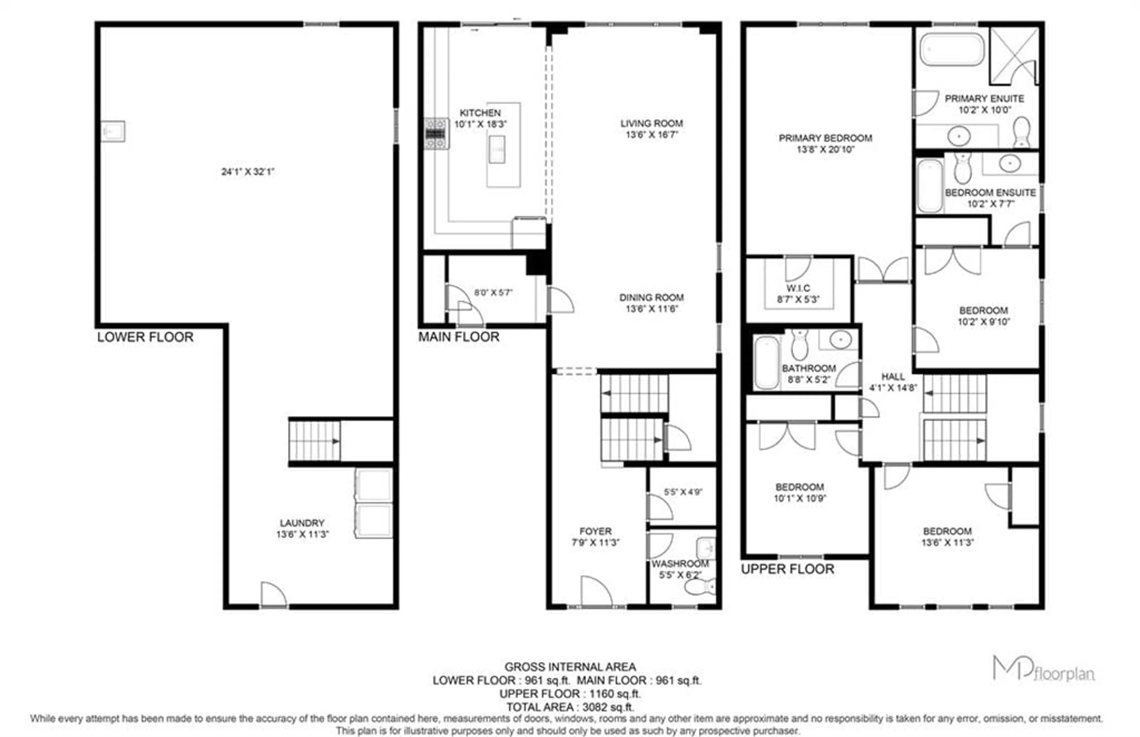 Floor plan for 22 Frank Lloyd Wright St, Whitby Ontario L1N 0N9