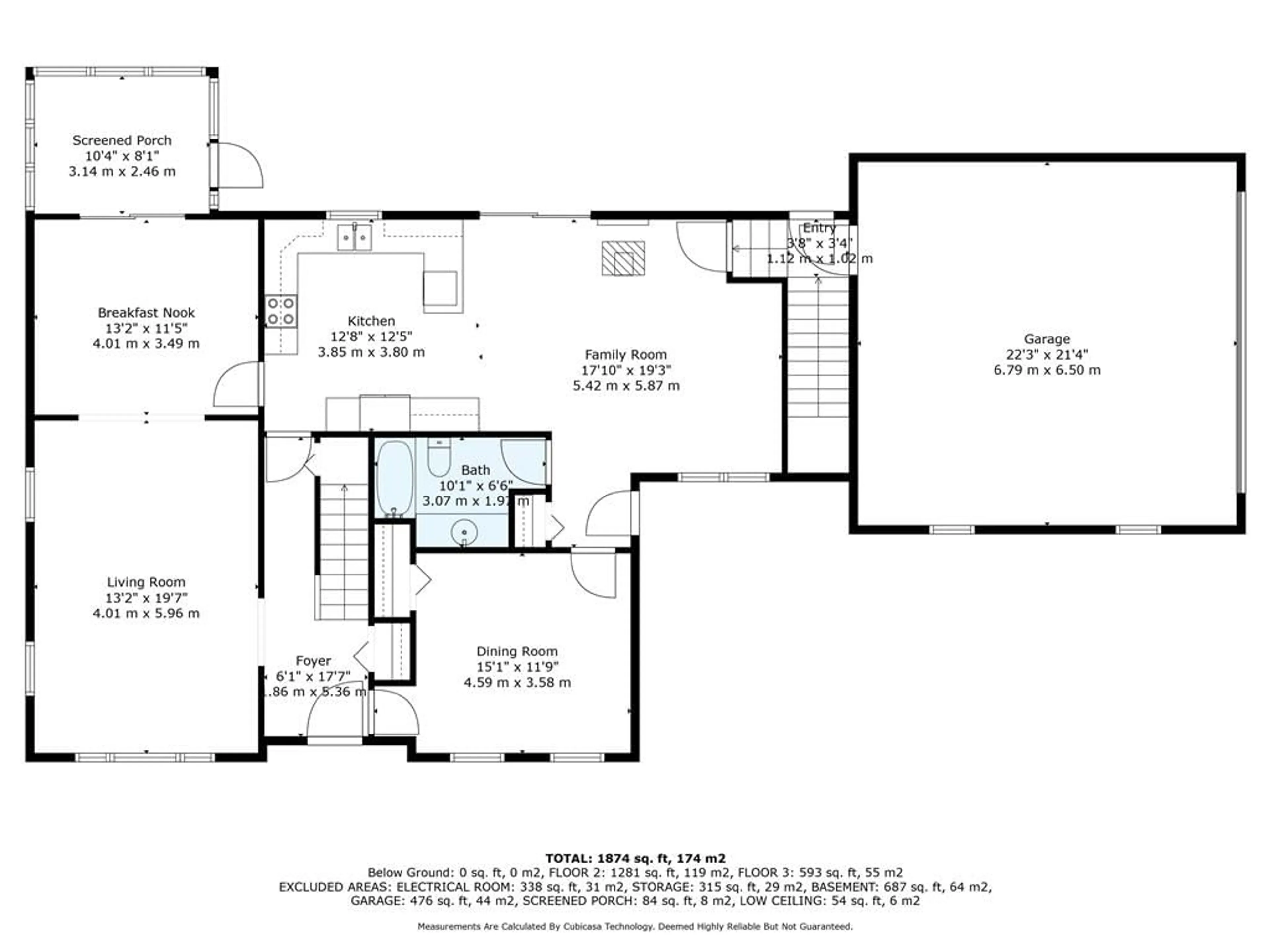 Floor plan for 376 McDowell Rd, Norfolk Ontario N3Y 4J9