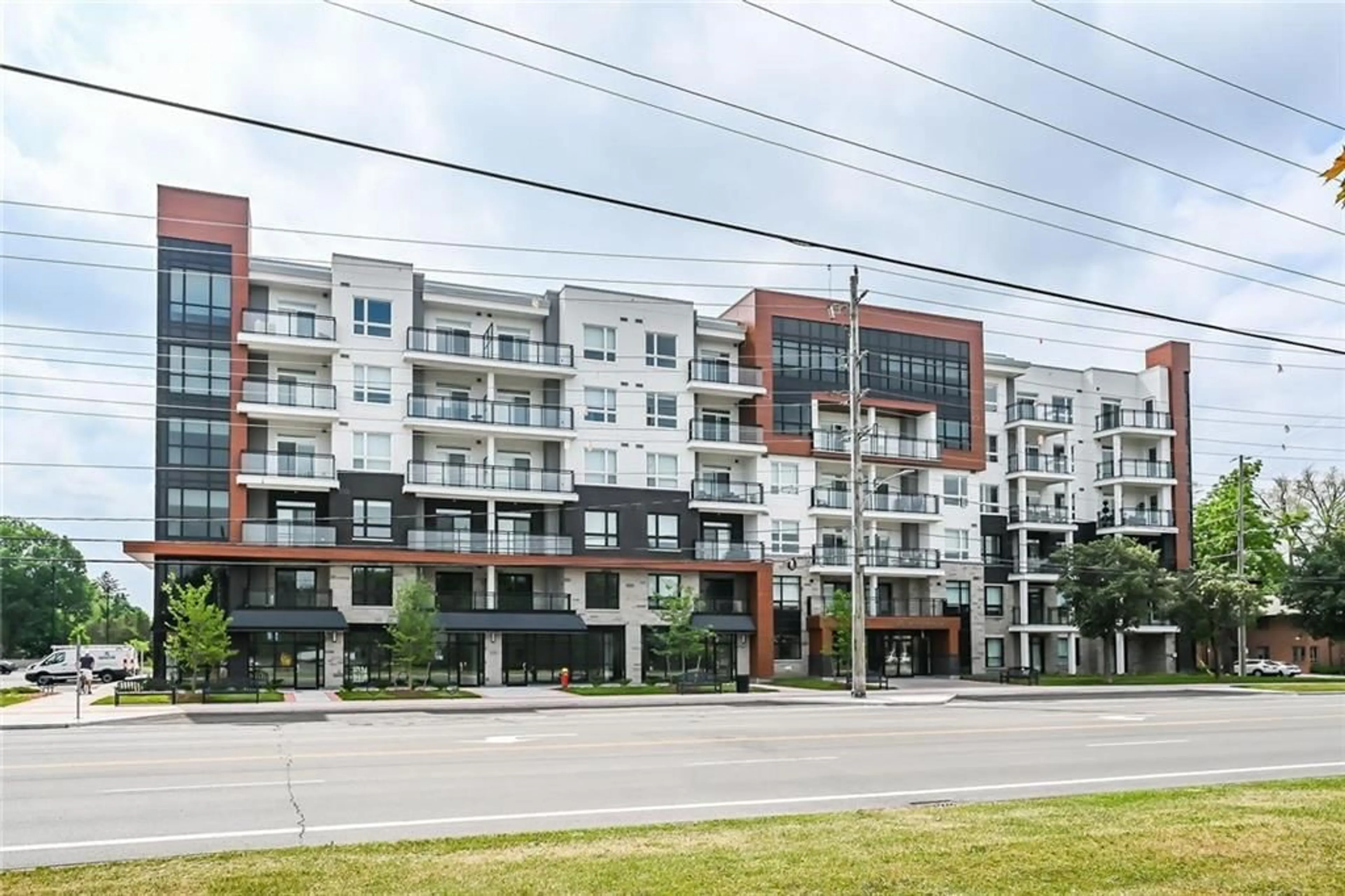 A pic from exterior of the house or condo for 320 Plains Rd #312, Burlington Ontario L7T 0C1