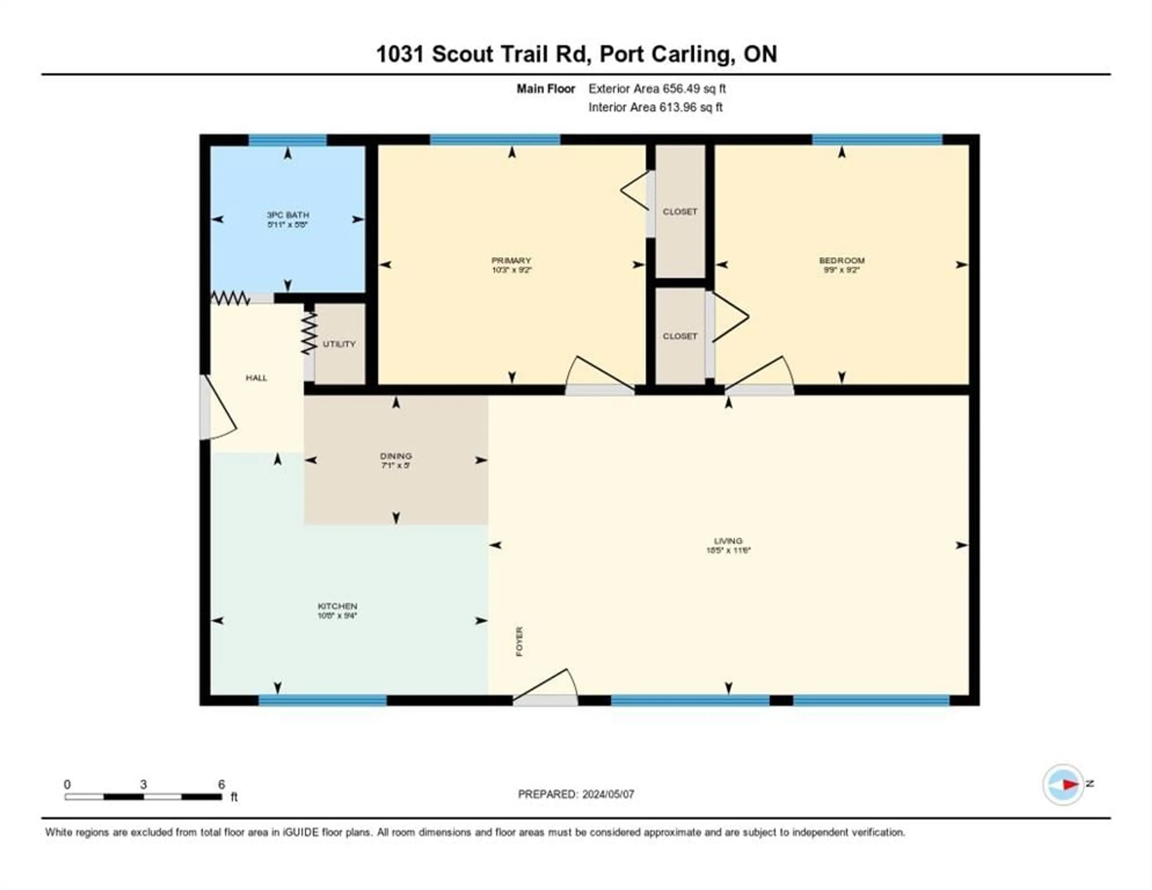 Floor plan for 1031 Scout Trail, Port Carling Ontario P0B 1J0