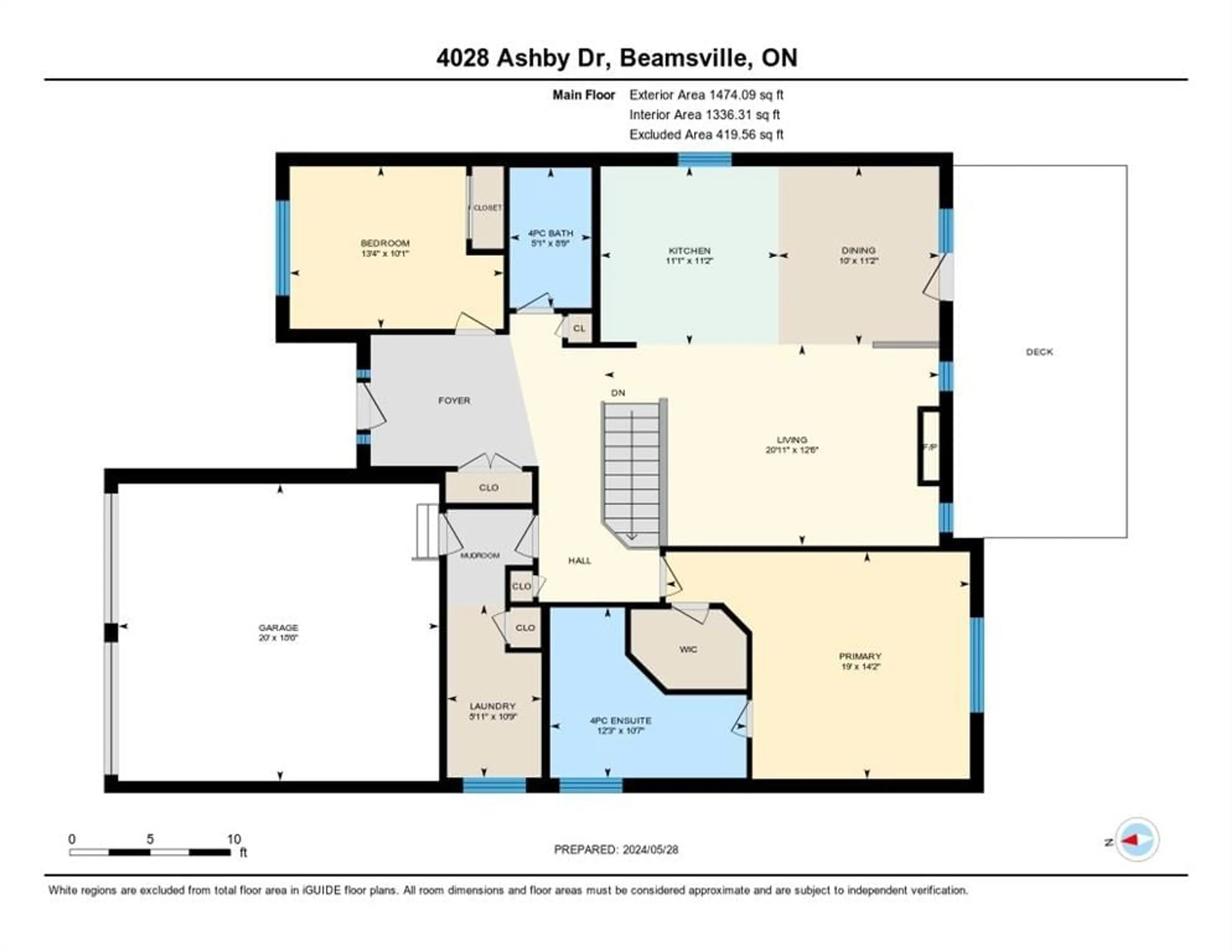 Floor plan for 4028 Ashby Dr, Beamsville Ontario L3J 0G9