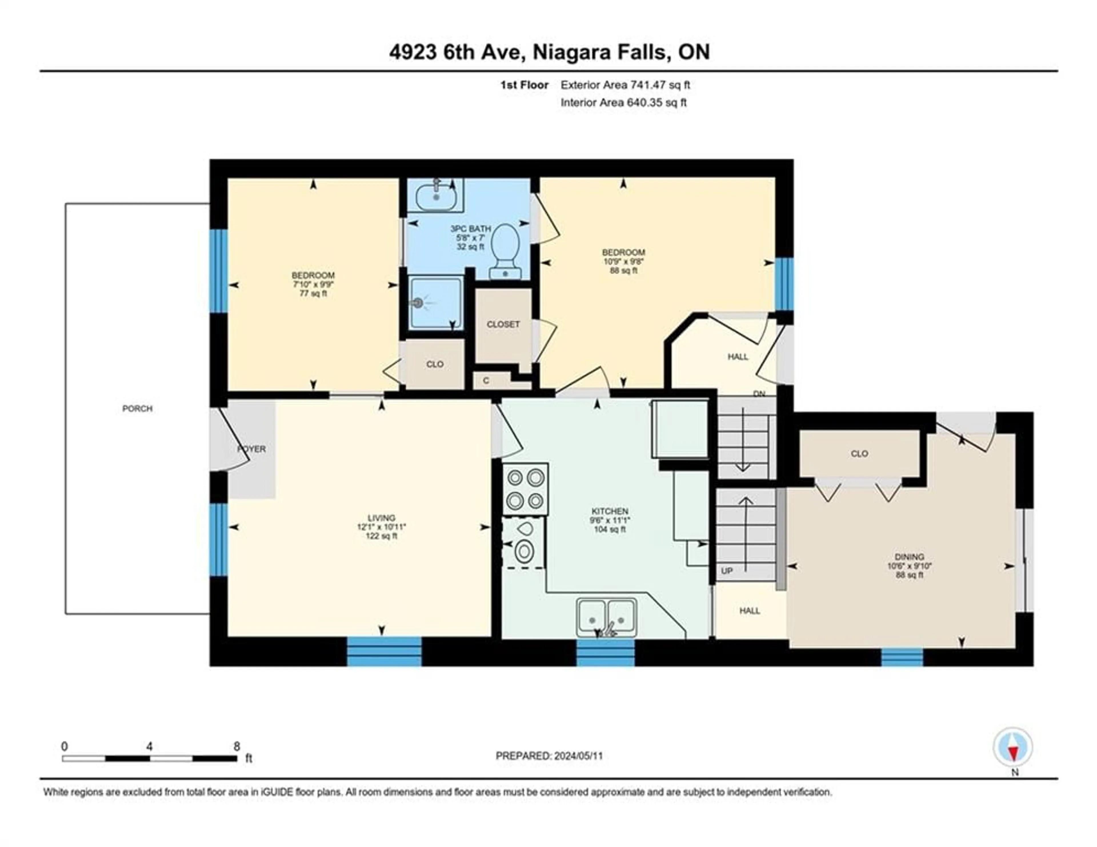 Floor plan for 4923 Sixth Ave, Niagara Falls Ontario L2E 4V1