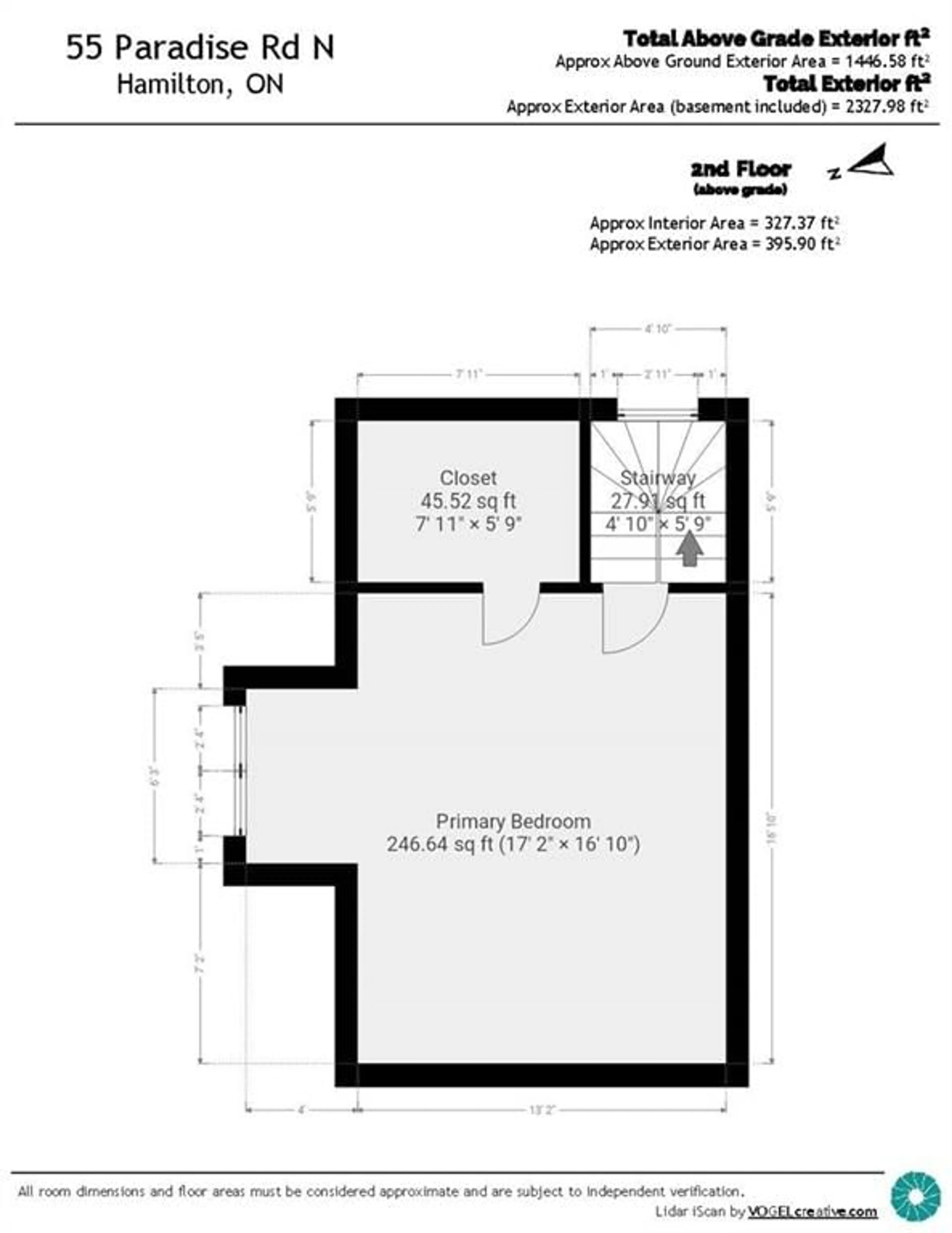 Floor plan for 55 Paradise Rd, Hamilton Ontario L8S 3S6