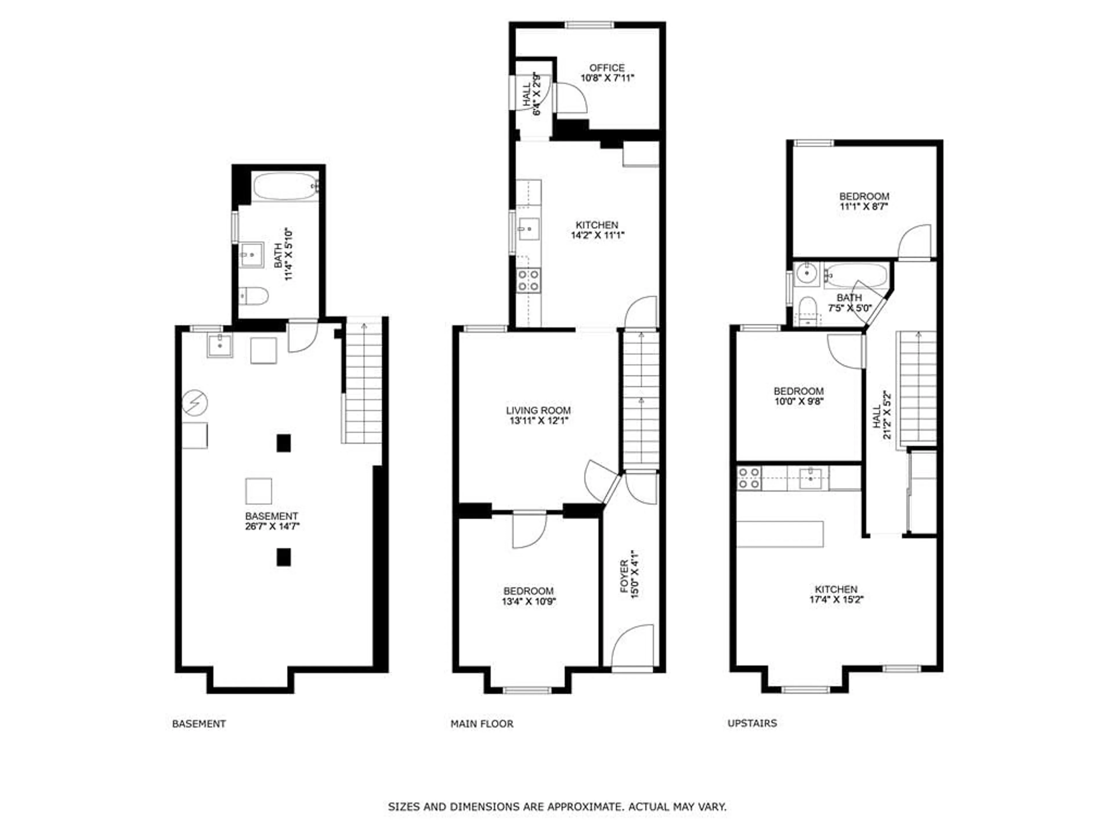 Floor plan for 7 Nightingale St, Hamilton Ontario L8L 1R6