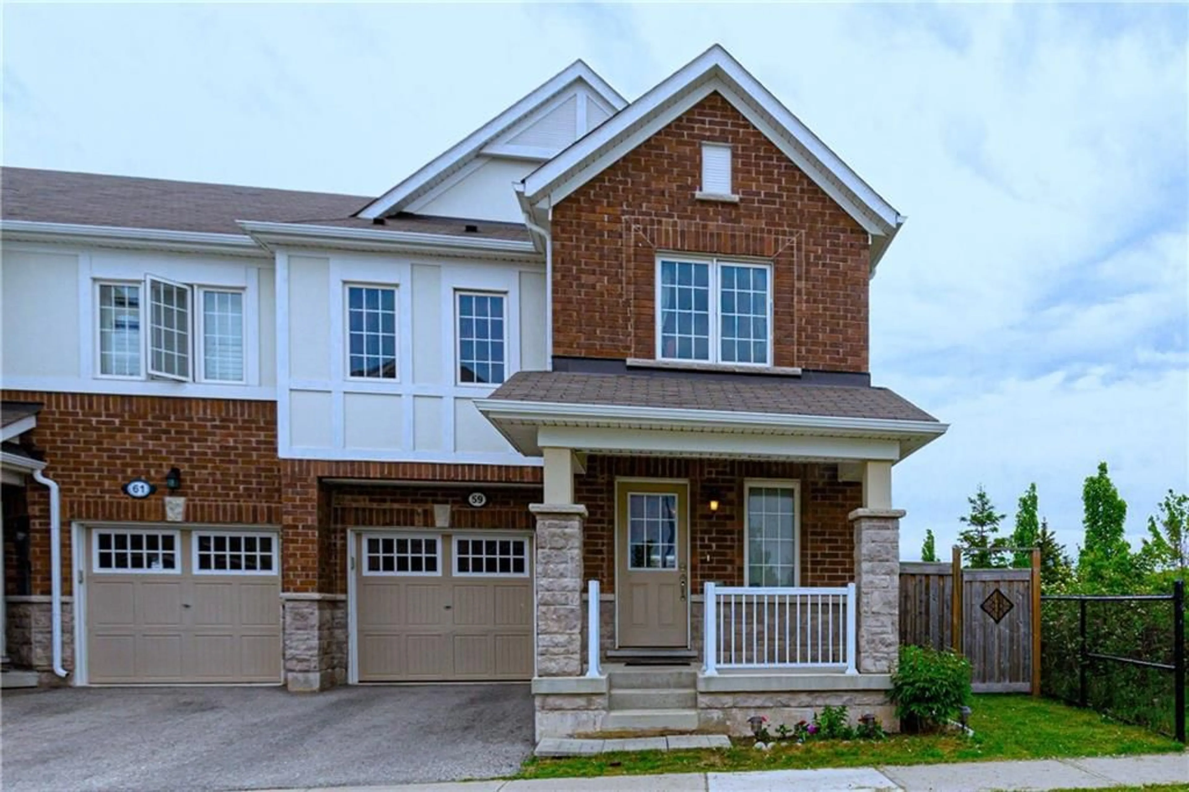 Home with brick exterior material for 59 SUITOR Crt, Milton Ontario L9T 8S1