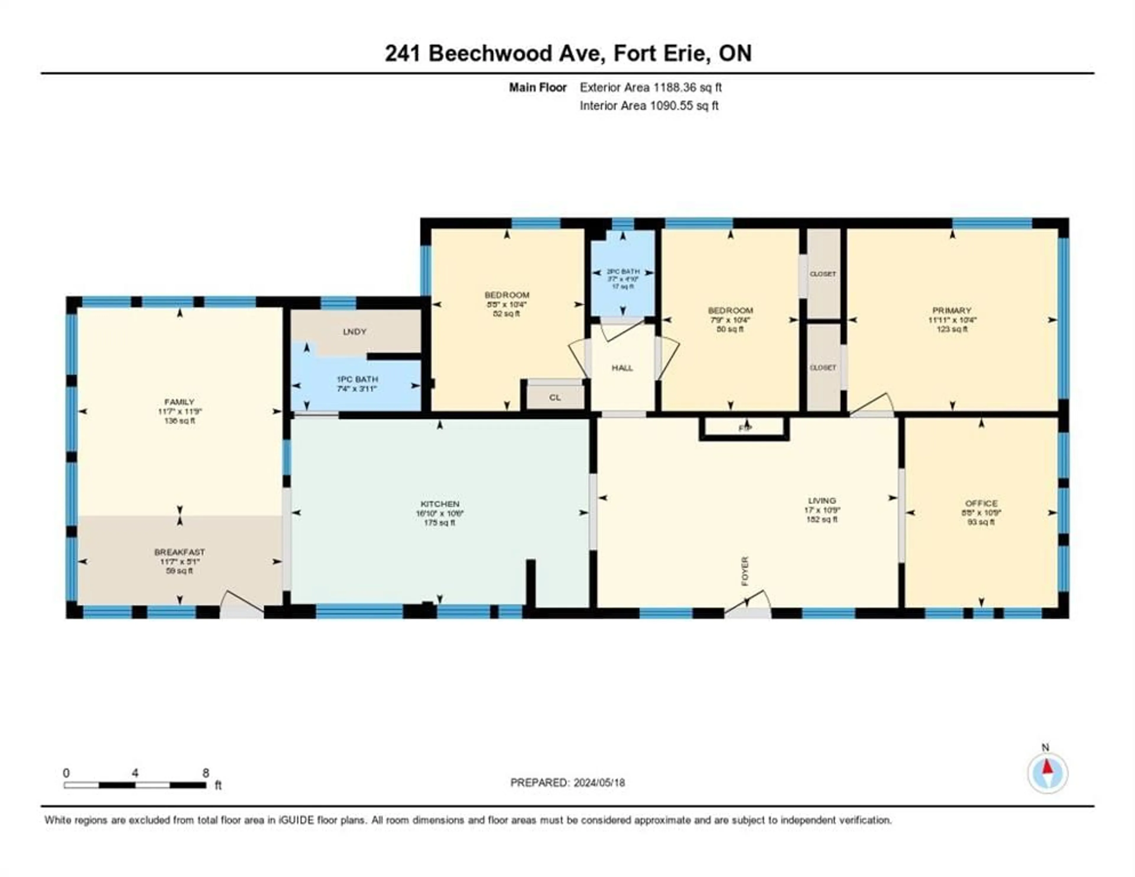 Floor plan for 241 BEECHWOOD Ave, Crystal Beach Ontario L0S 1B0