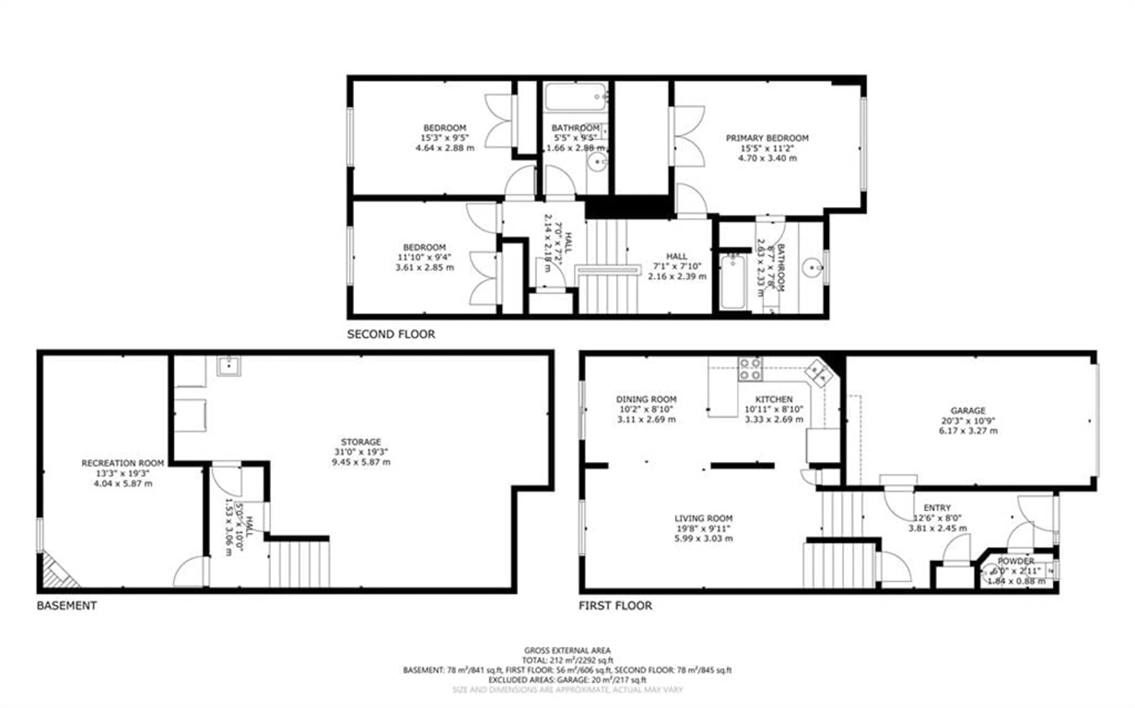 Floor plan for 1148 UPPER WENTWORTH St, Hamilton Ontario L9A 5G2