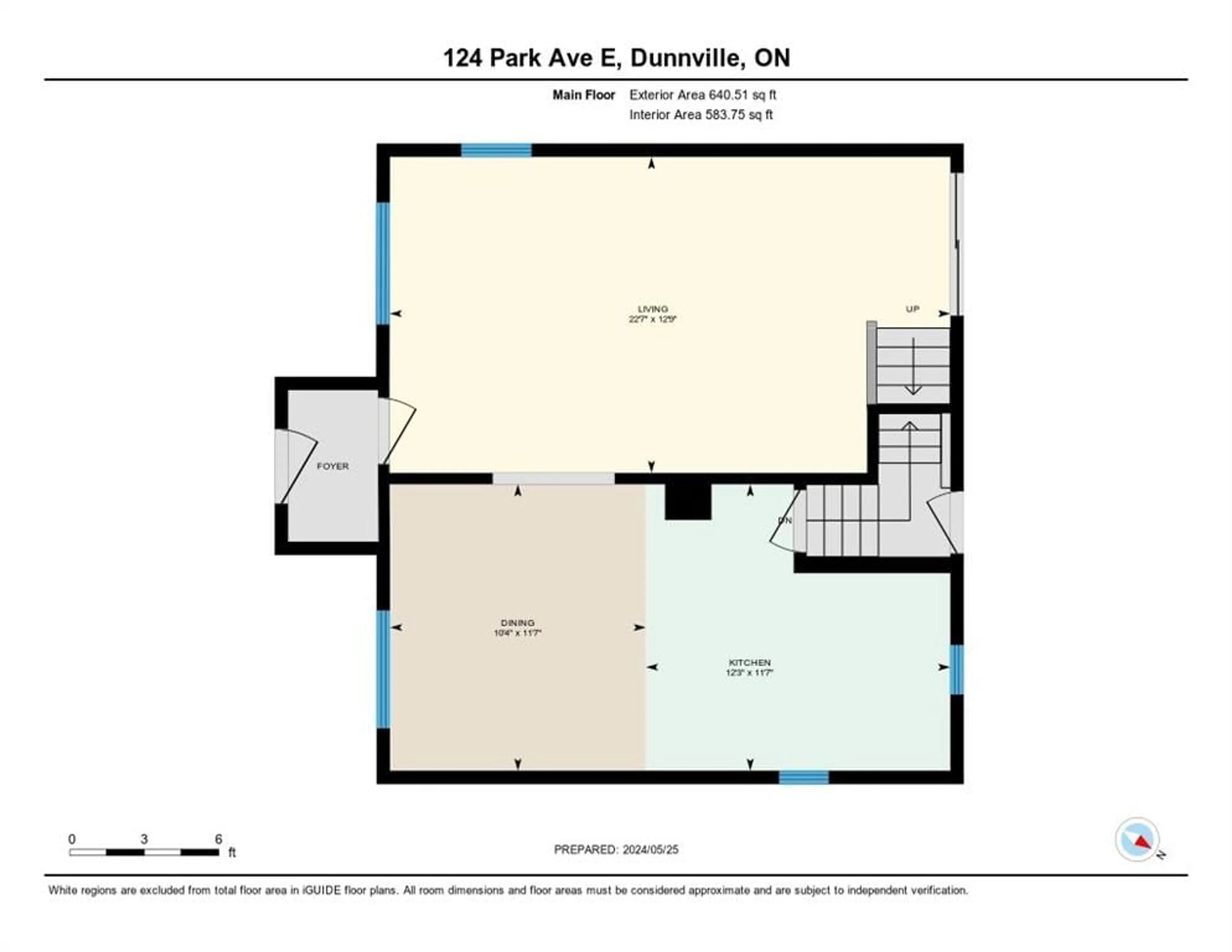 Floor plan for 124 PARK Ave, Dunnville Ontario N1A 1B4