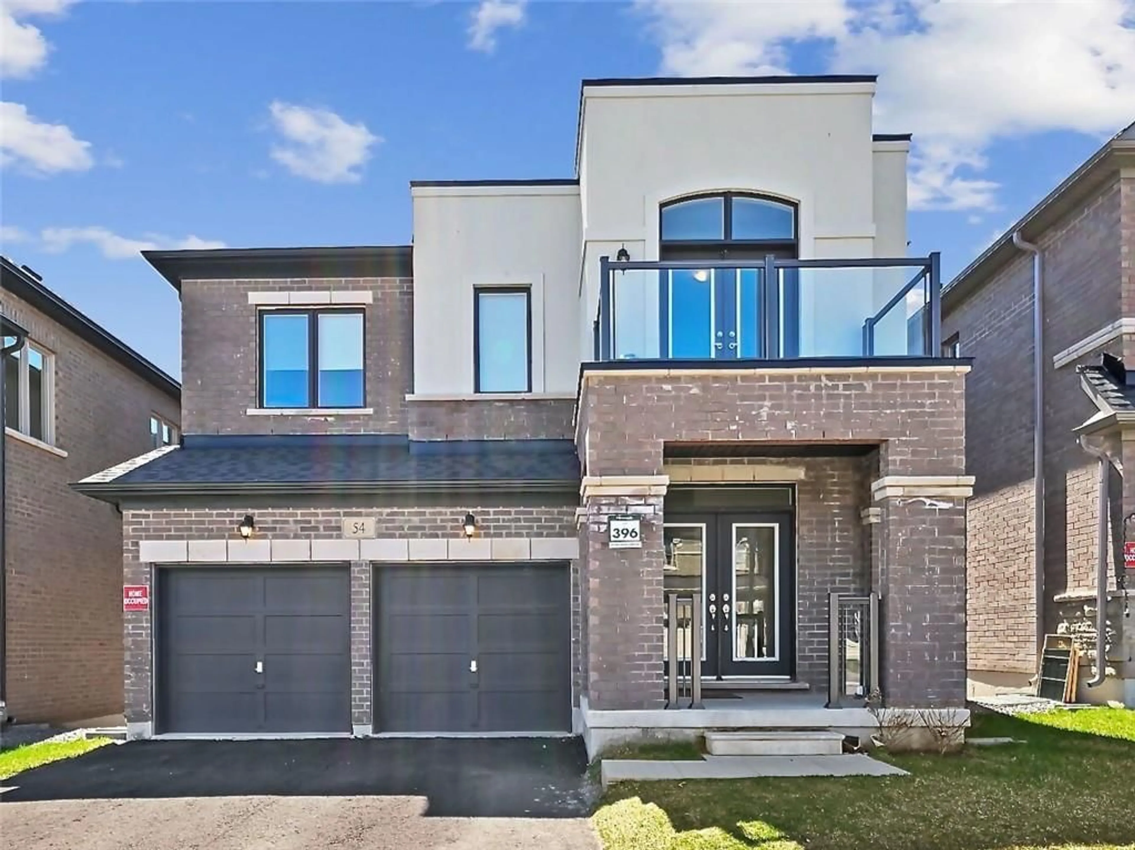 Home with brick exterior material for 54 Trailbank Garden, Hamilton Ontario L8B 1Z4