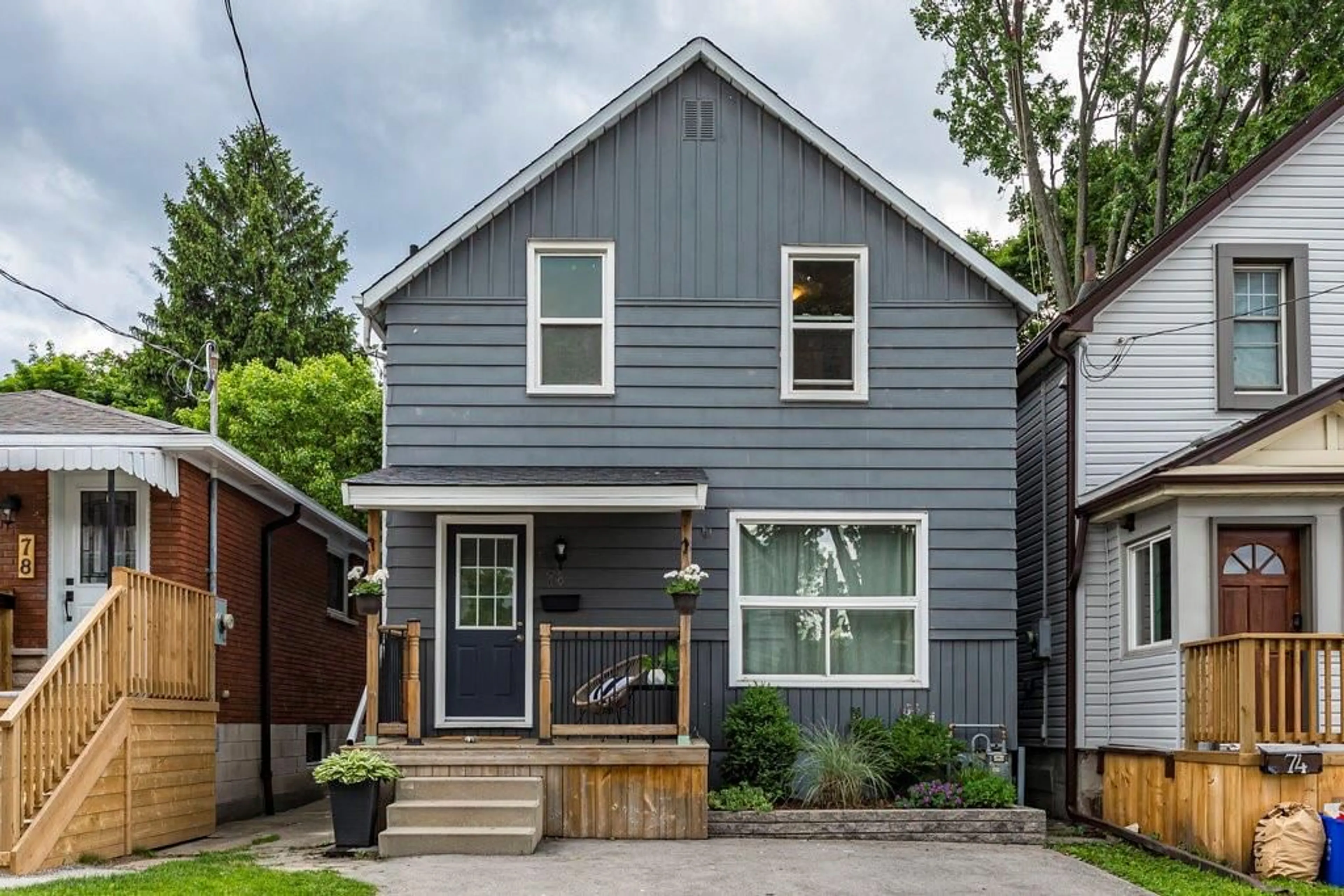 Frontside or backside of a home for 76 NORWAY Ave, Hamilton Ontario L8M 2V7