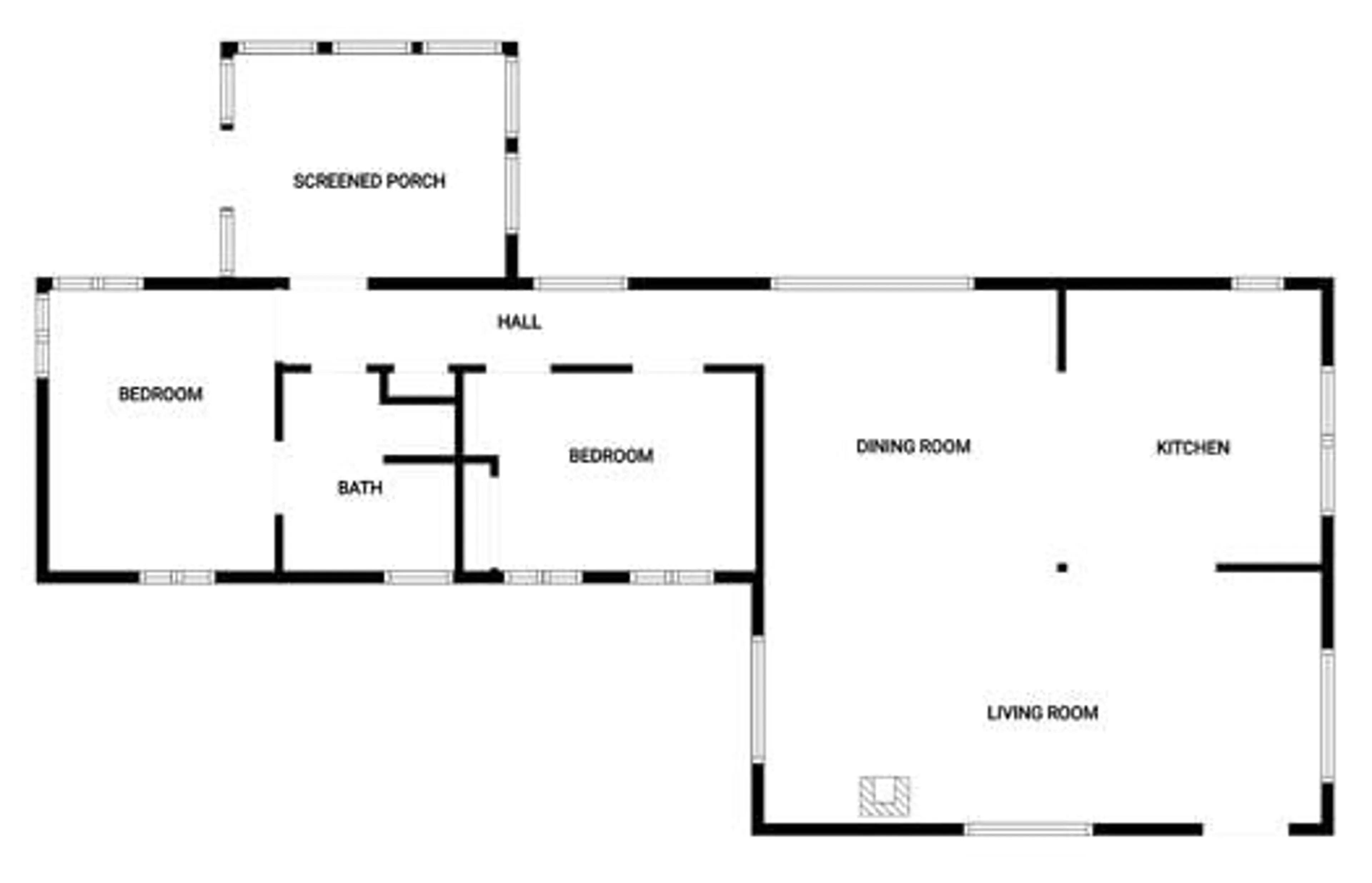 Floor plan for 57 12th Concession Rd #100, Flamborough Ontario L0R 1K0