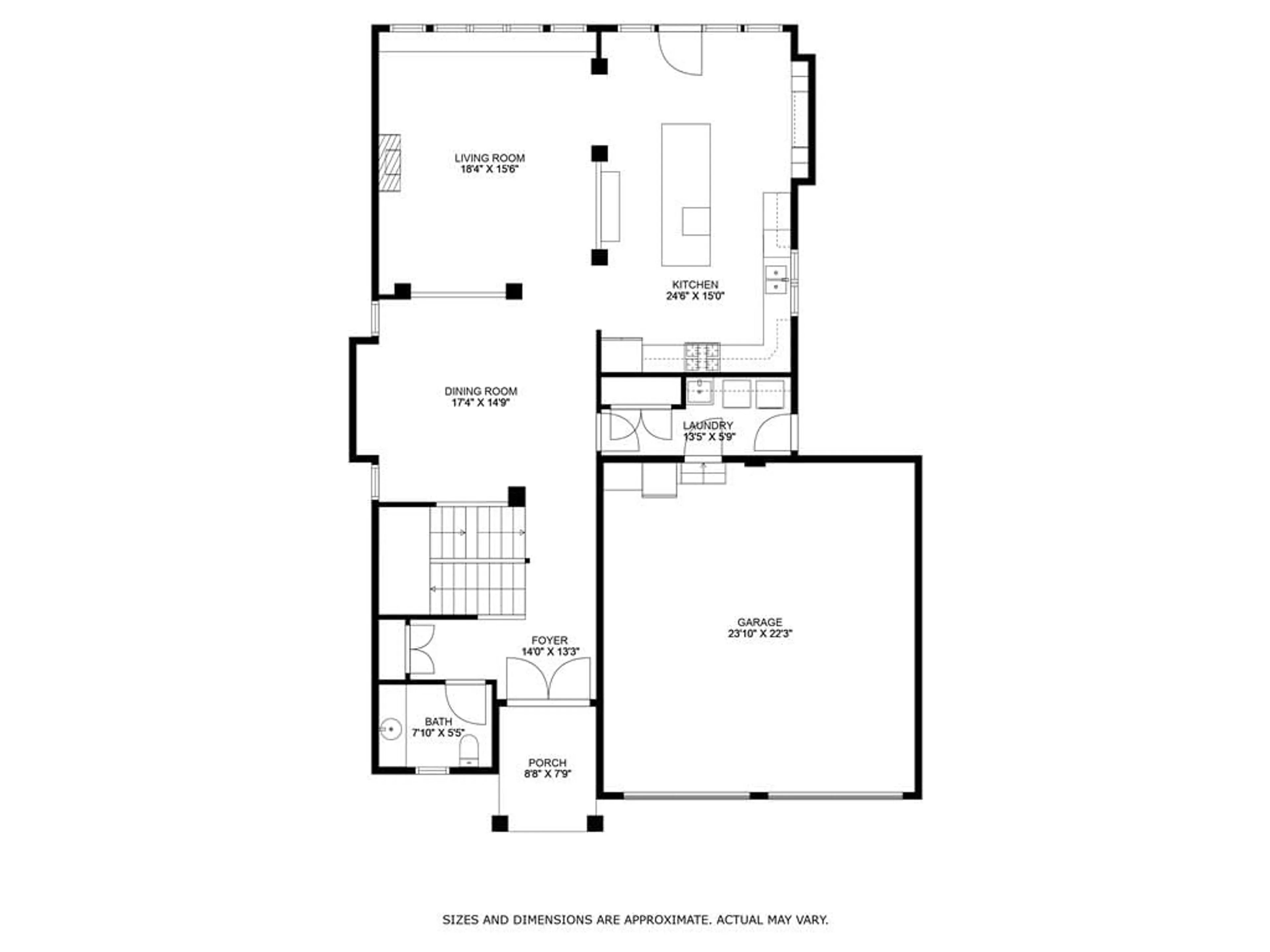 Floor plan for 41 Kingsview Dr, Stoney Creek Ontario L8J 3X6