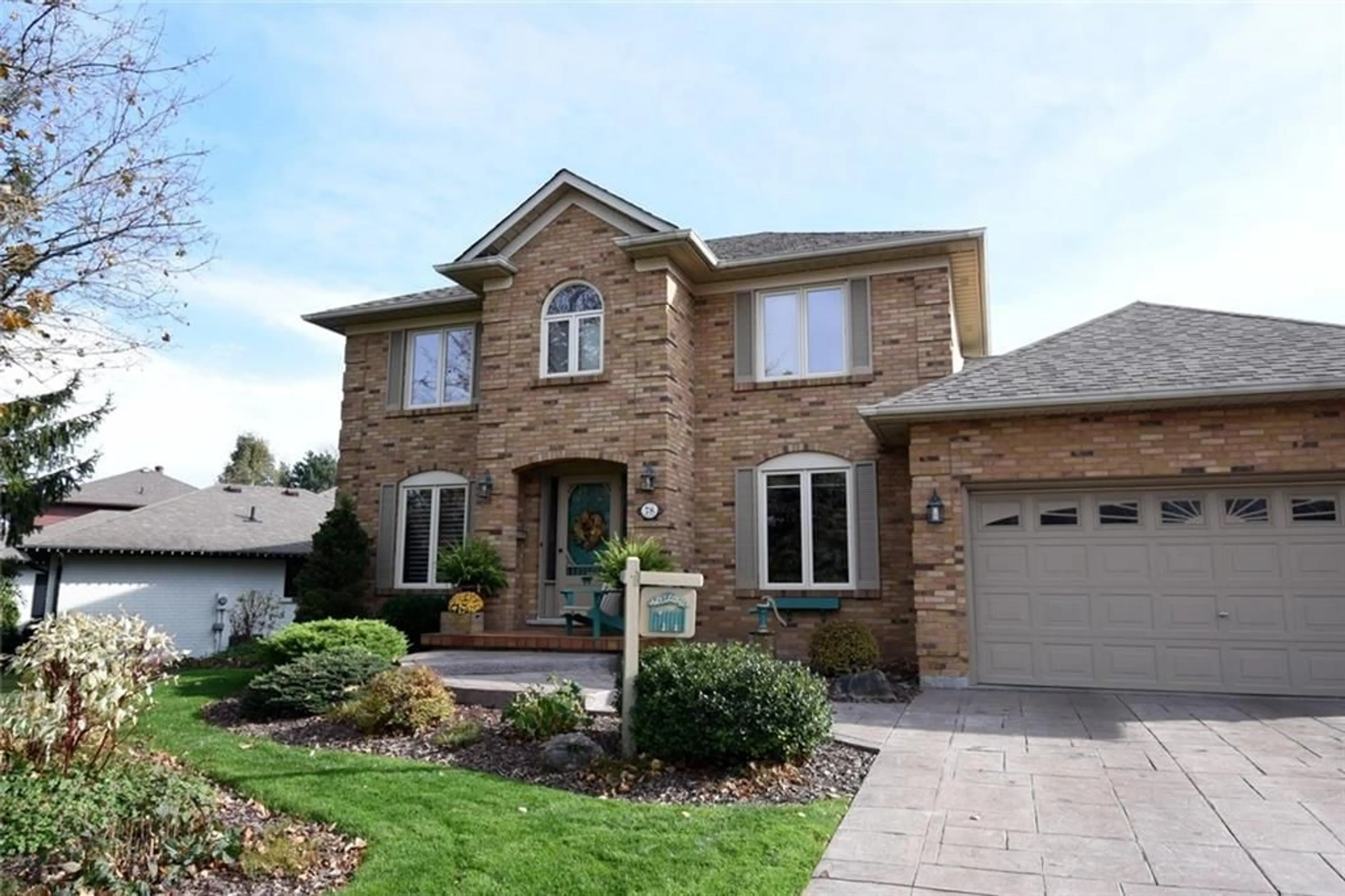 Home with brick exterior material for 78 TERRENCE PARK Dr, Ancaster Ontario L9G 1C2