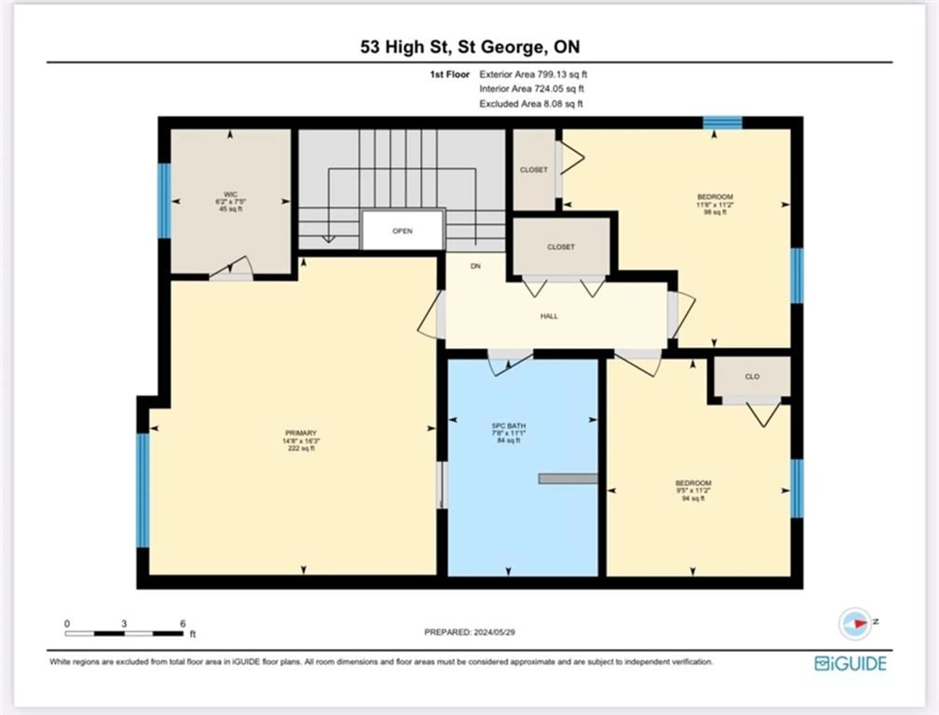 Floor plan for 53 High St, St. George Ontario N0E 1N0
