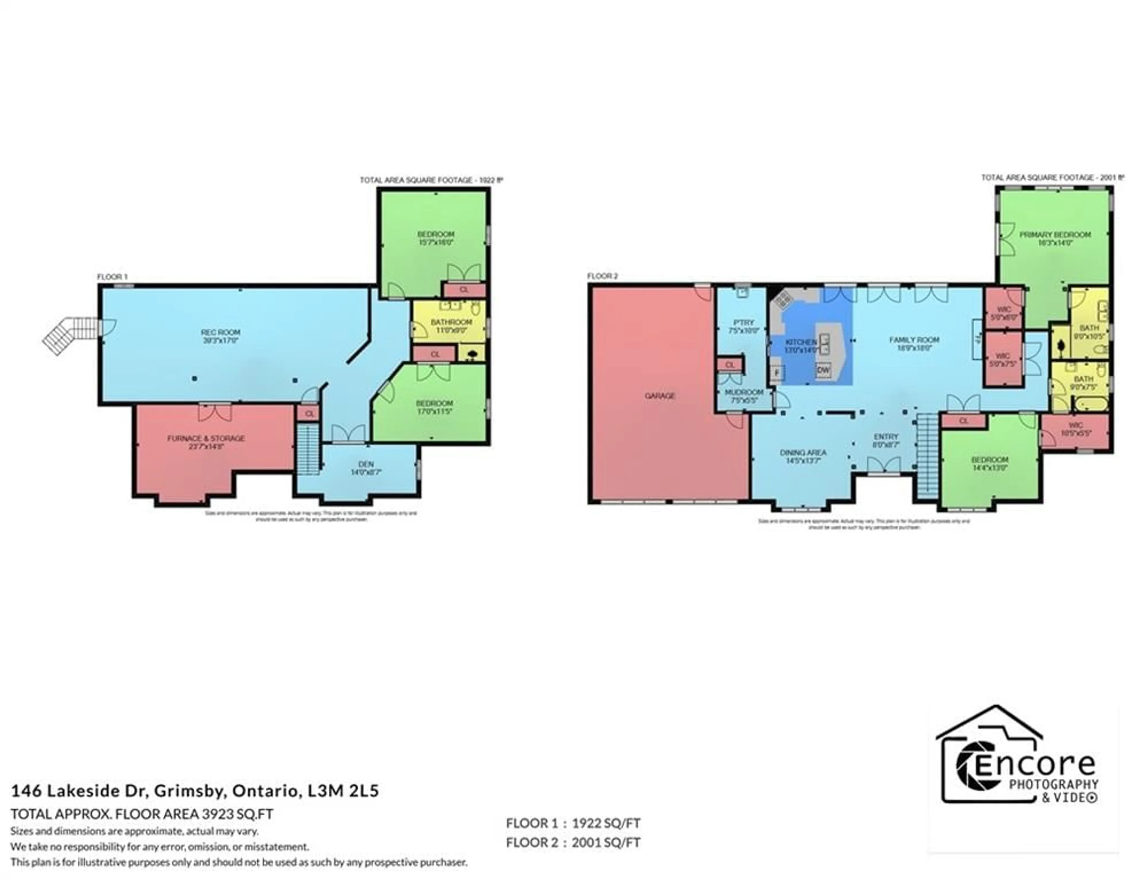 Floor plan for 146 LAKESIDE Dr, Grimsby Ontario L3M 2L5