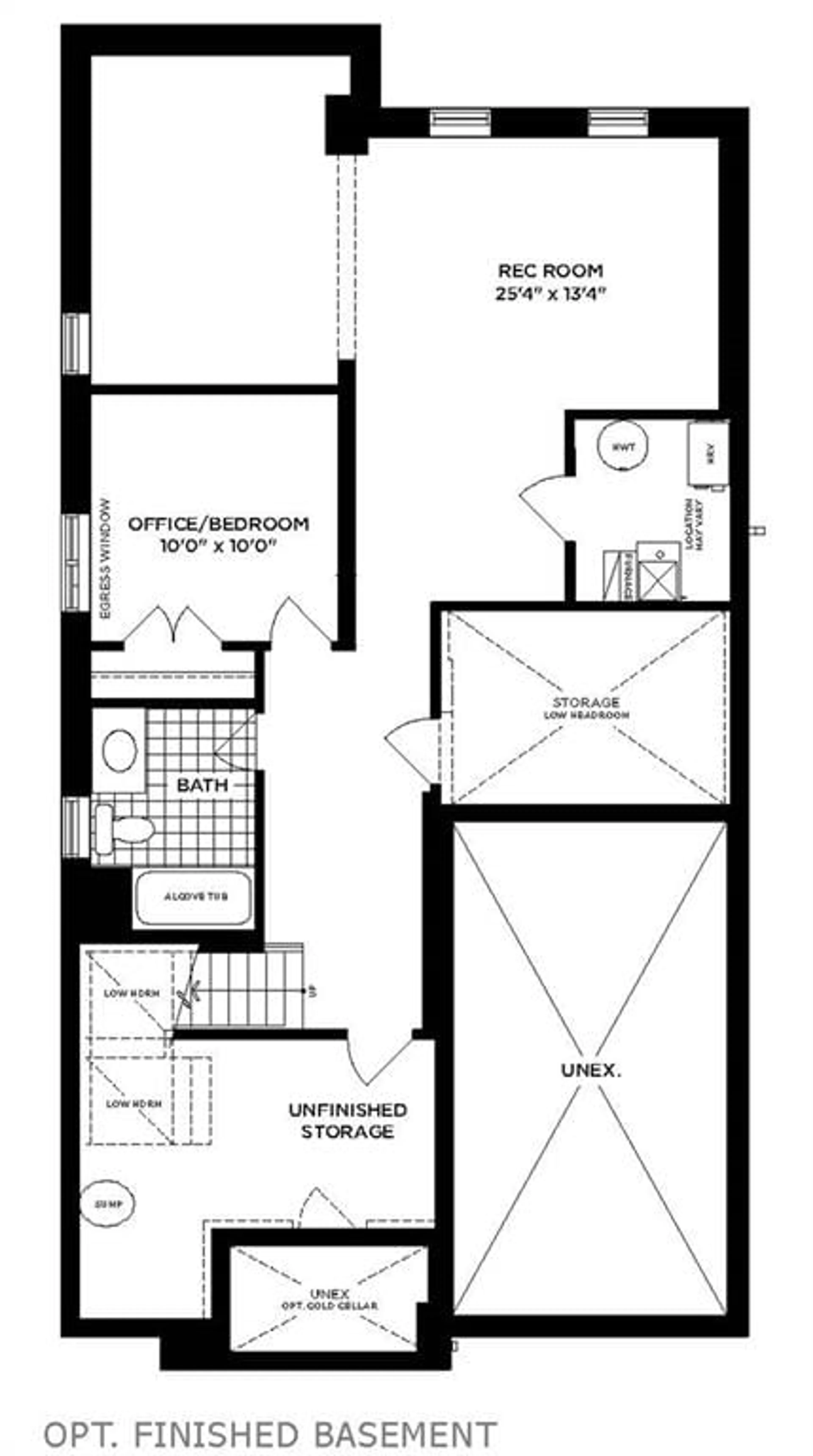 Floor plan for 518 Markay Common, Burlington Ontario L7S 0A6