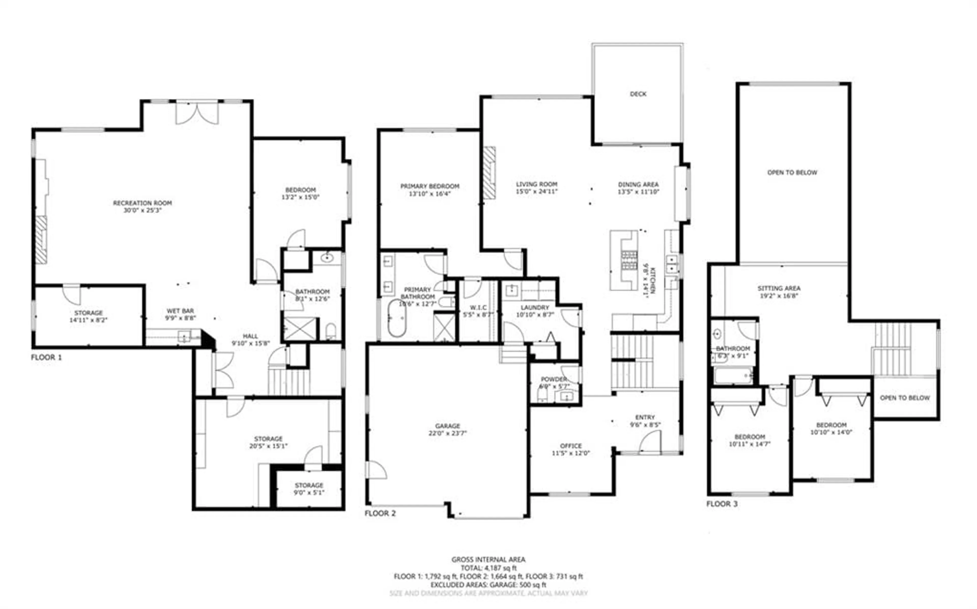 Floor plan for 59 Timmsdale Cres, Fonthill Ontario L0S 1E5