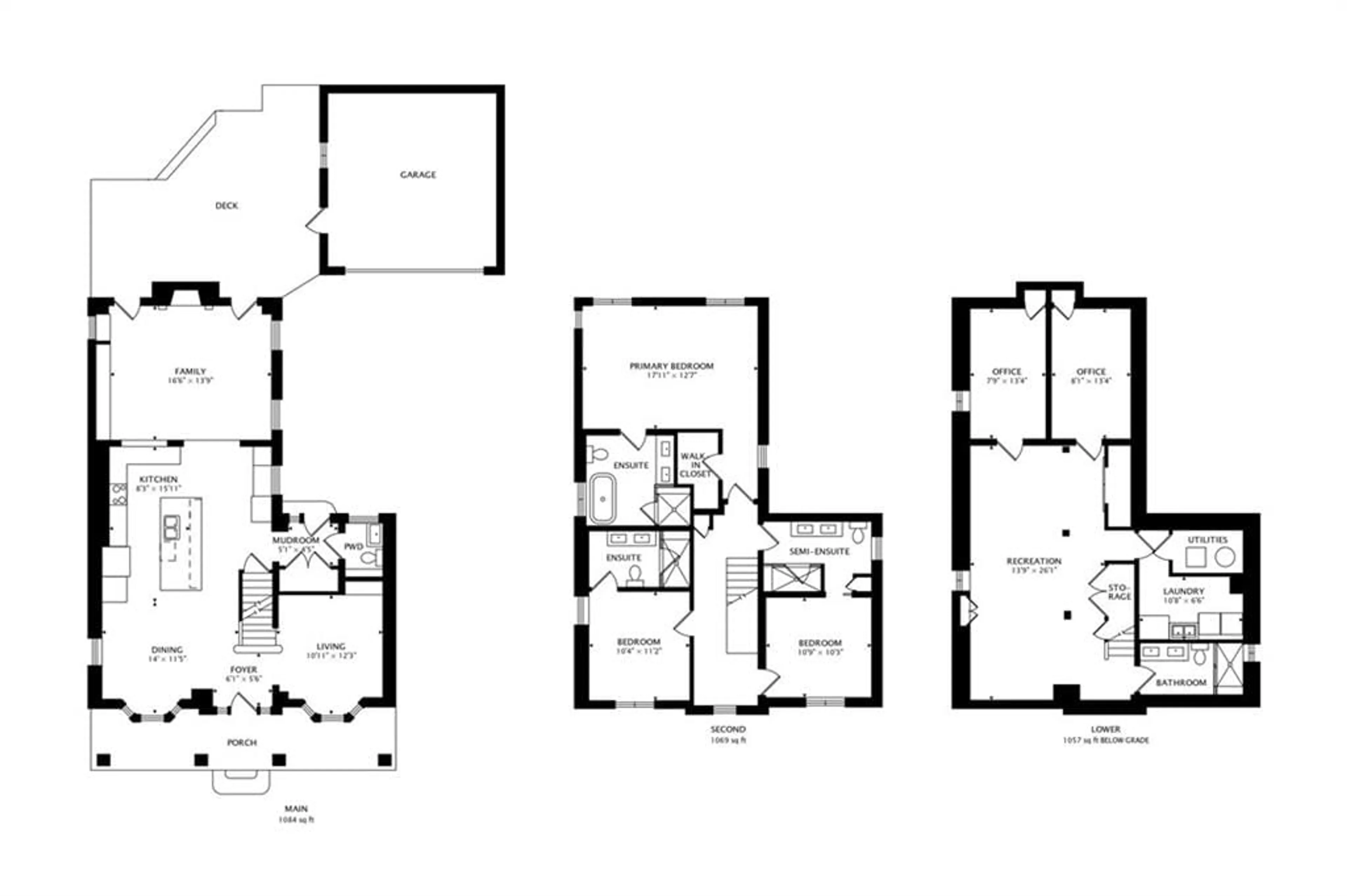 Floor plan for 7096 BASKERVILLE Run, Mississauga Ontario L5W 1W3