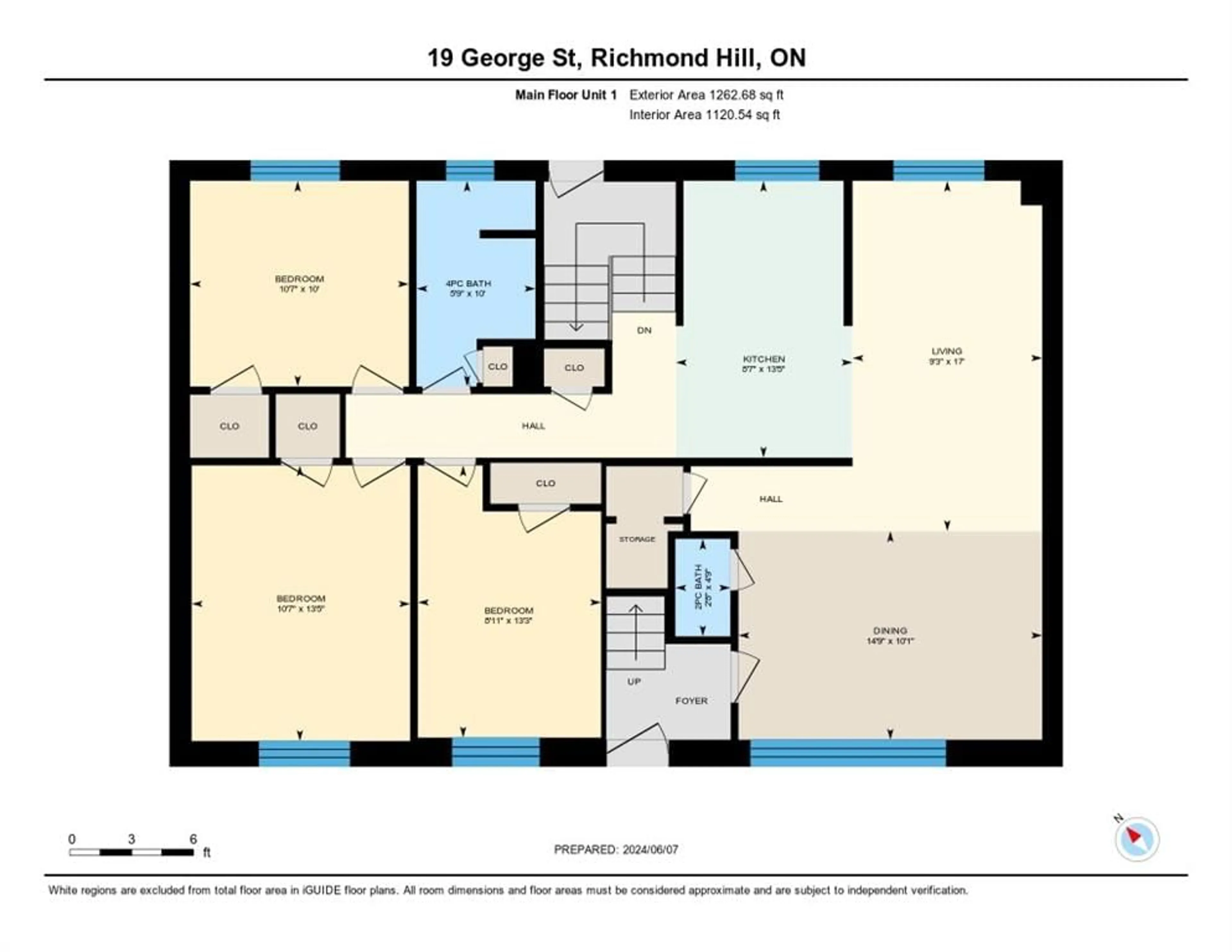 Floor plan for 19 GEORGE St, Richmond Hill Ontario L4E 2V7