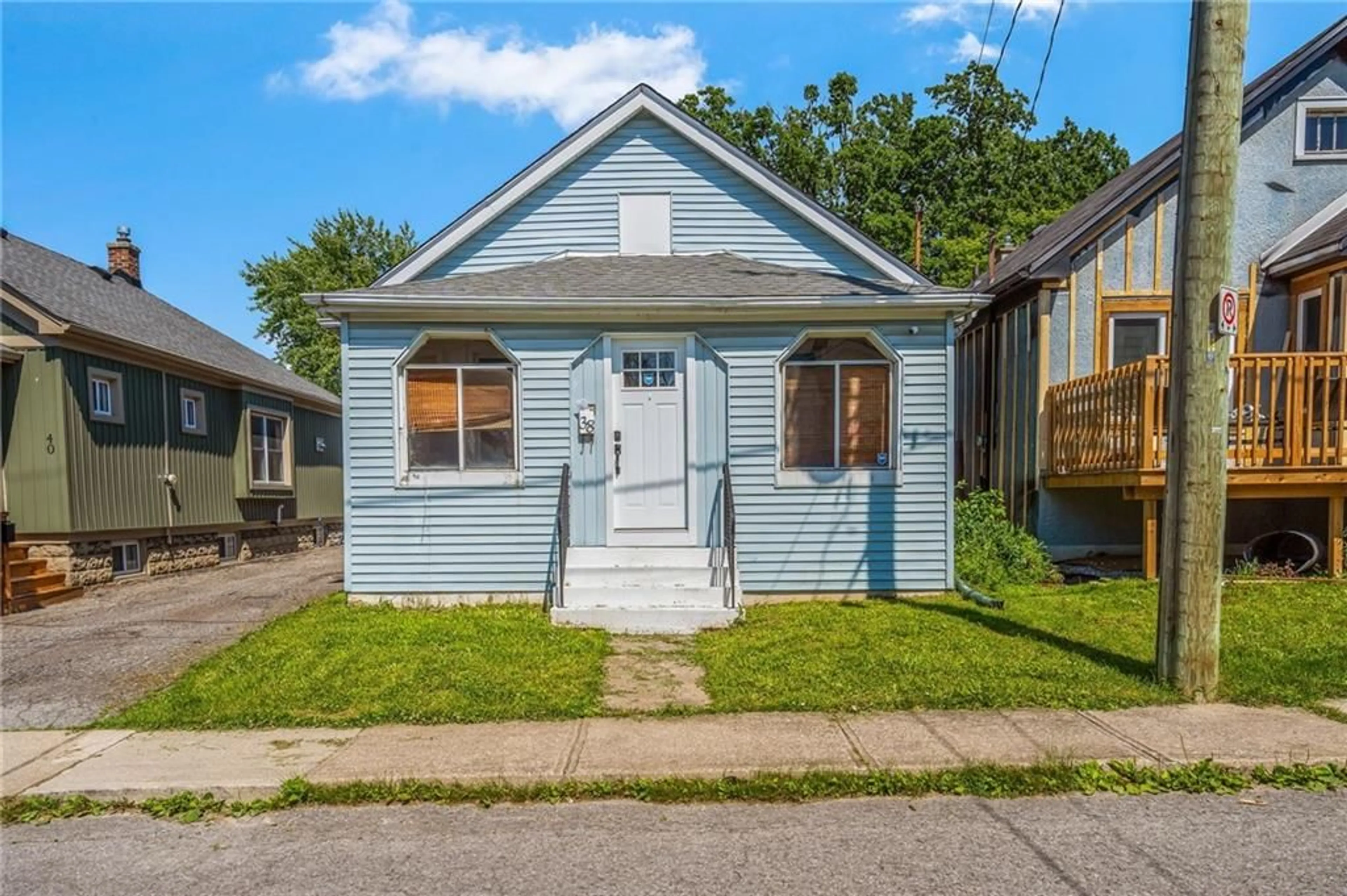 Frontside or backside of a home, cottage for 38 RICHMOND Ave, St. Catharines Ontario L2R 3W7