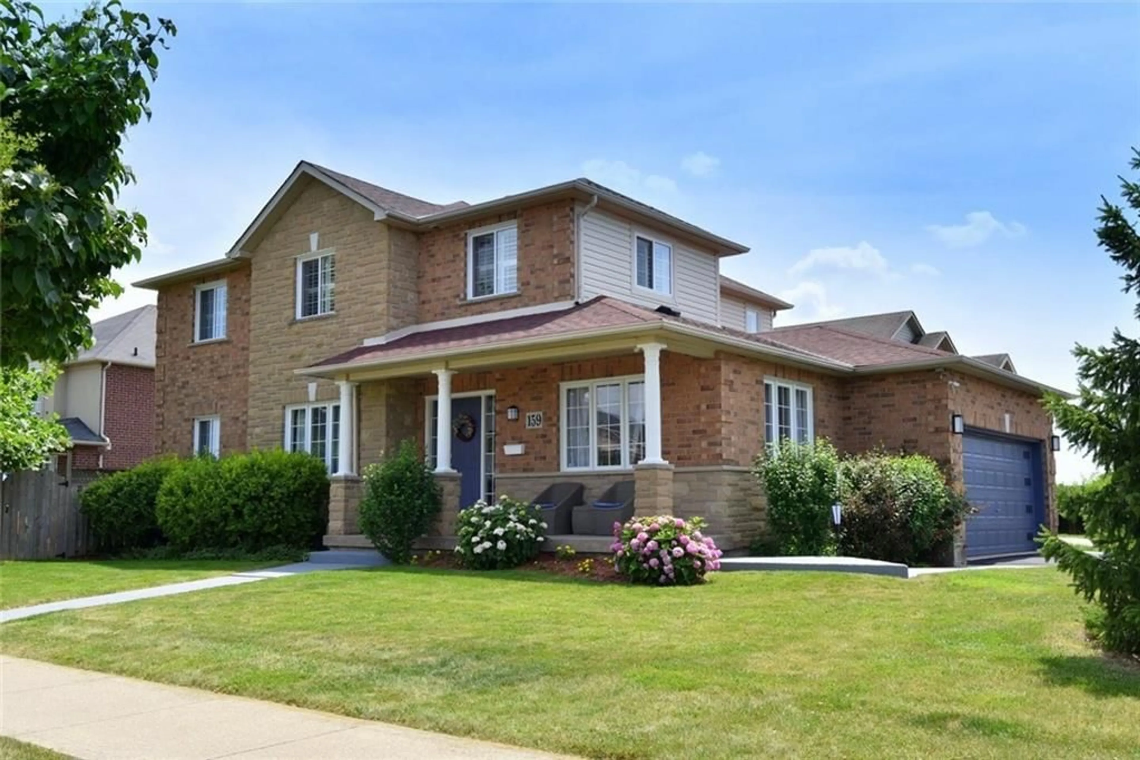 Home with brick exterior material for 159 Stoneglen Way, Hamilton Ontario L0R 1W0