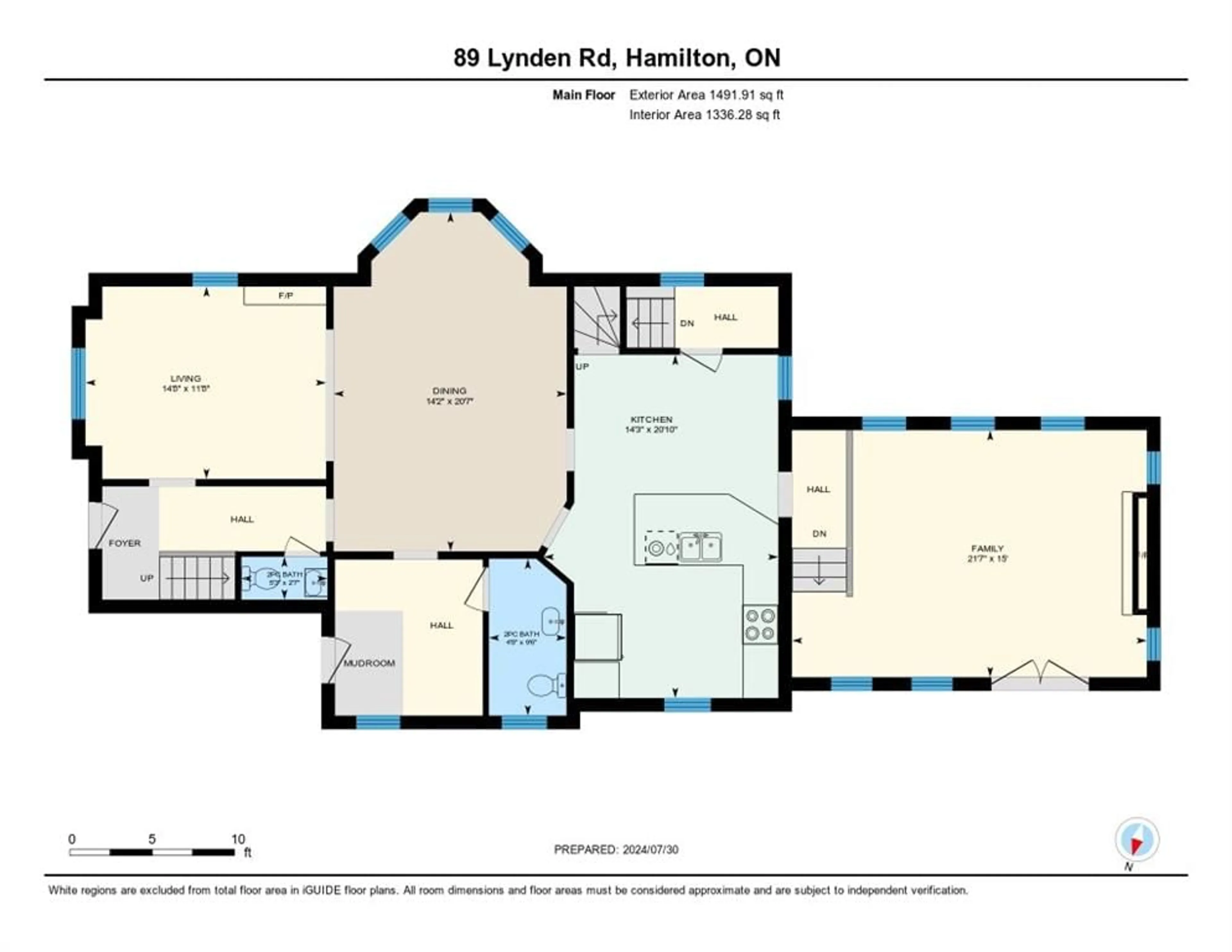 Floor plan for 89 LYNDEN Rd, Flamborough Ontario L0R 1T0