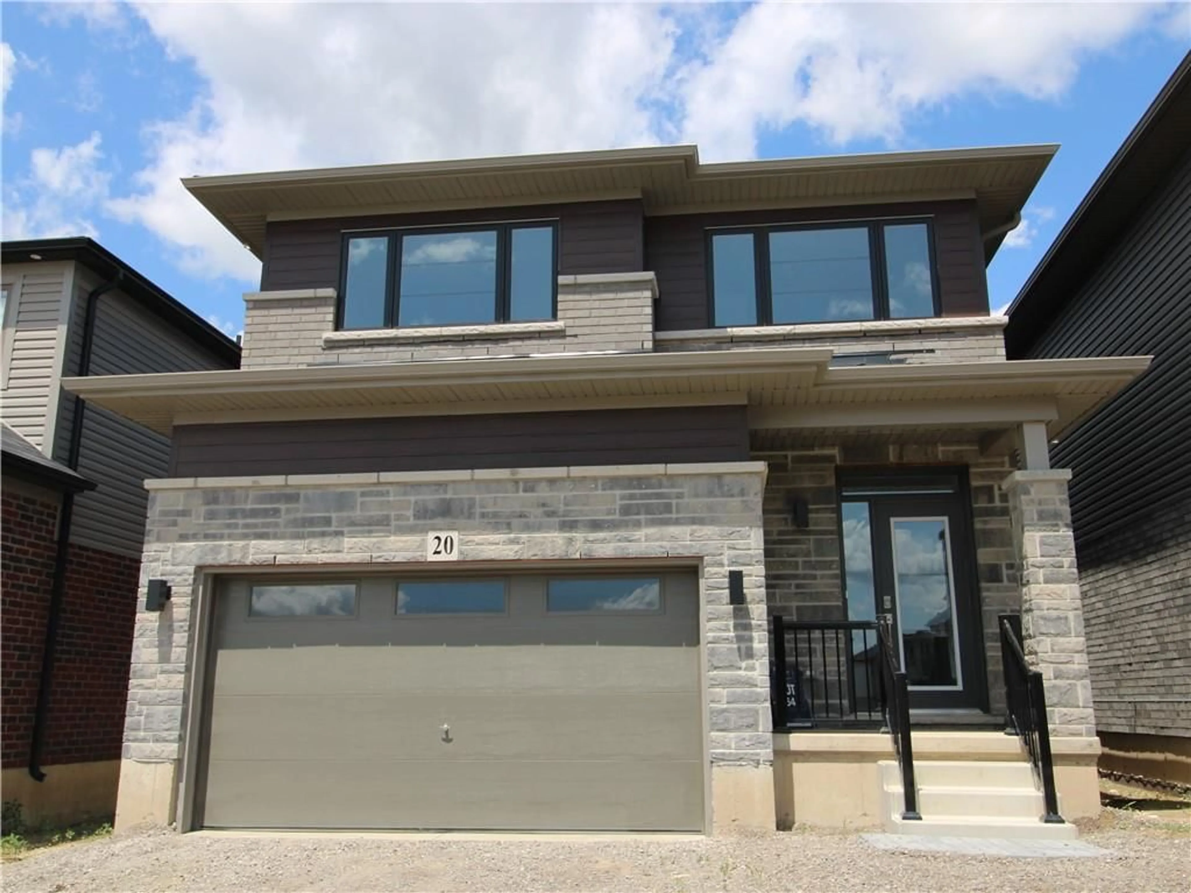 Home with brick exterior material for 20 BRODDY Ave, Brantford Ontario N3T 0P3