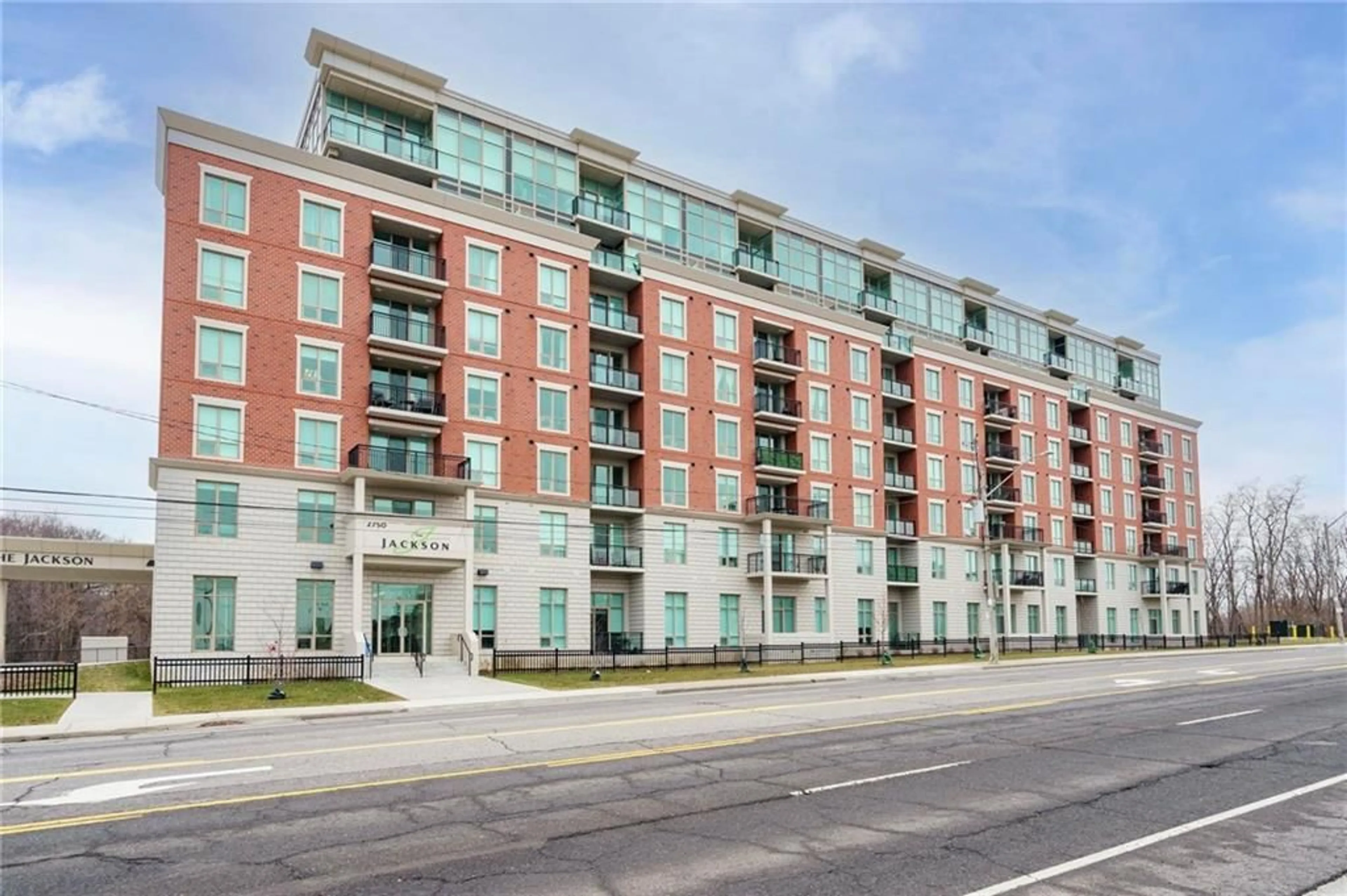 A pic from exterior of the house or condo for 2750 King St #215, Hamilton Ontario L8G 1J4